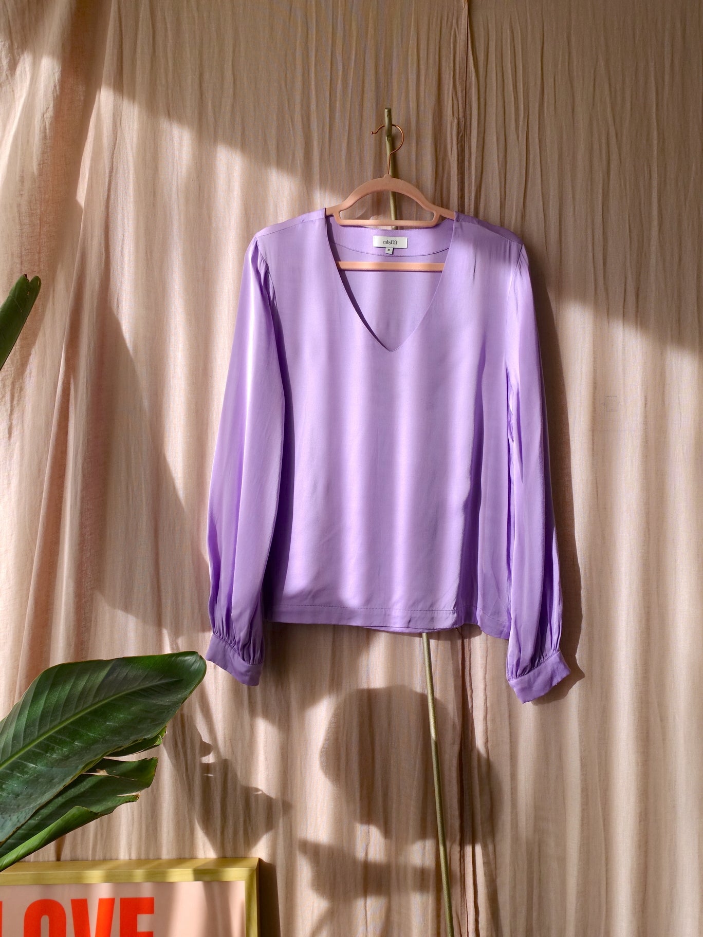 MbyM Jaylene satin top lila