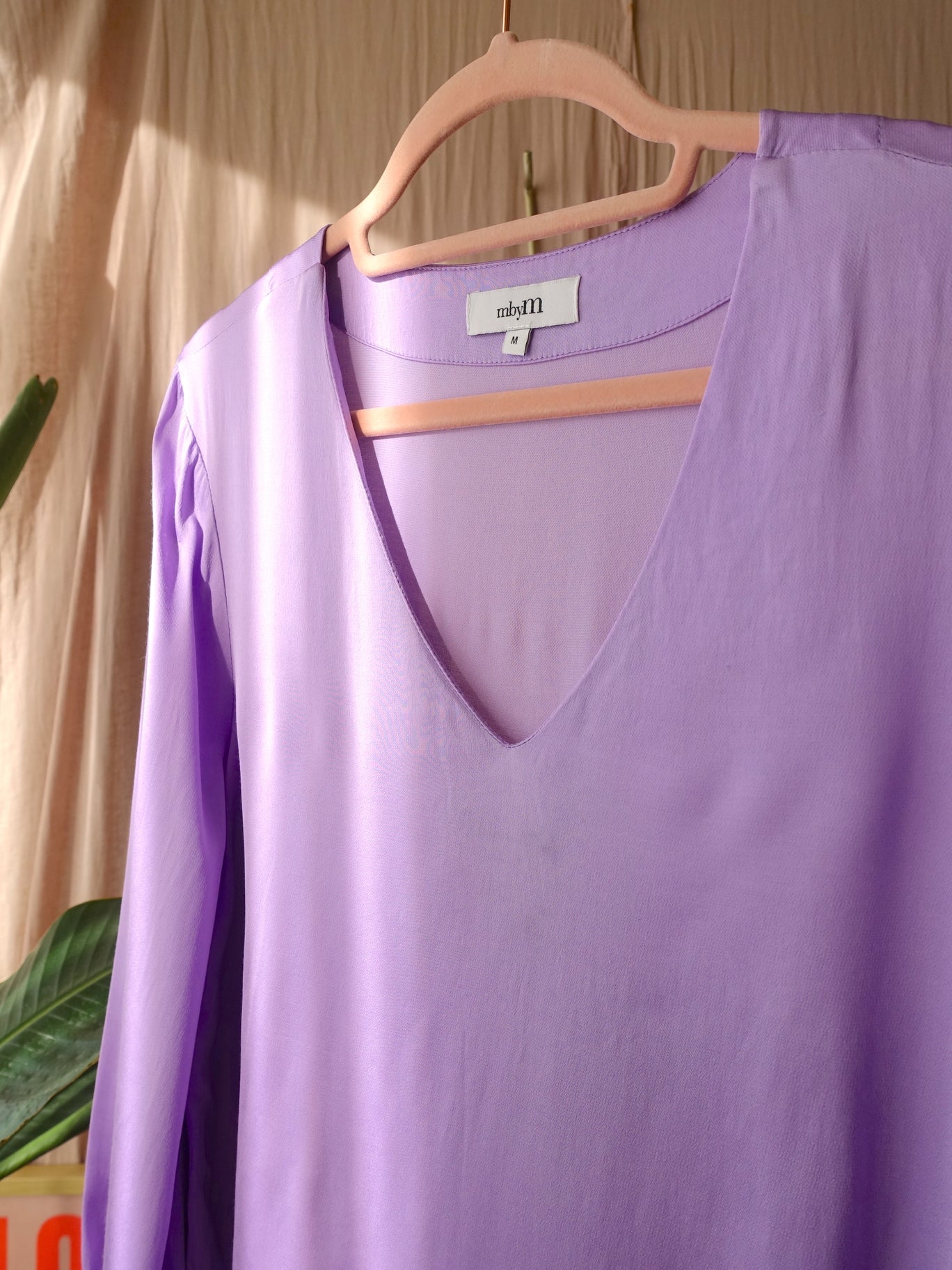 MbyM Jaylene satin top lila