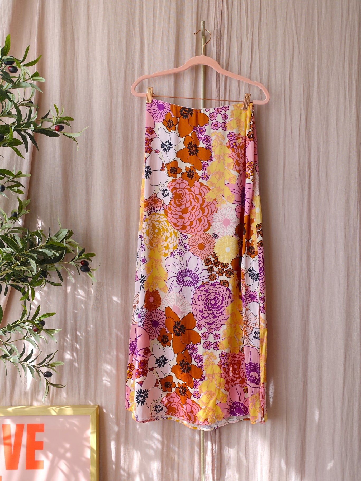 Fabienne Chapot laurie midi rok pastel flowers