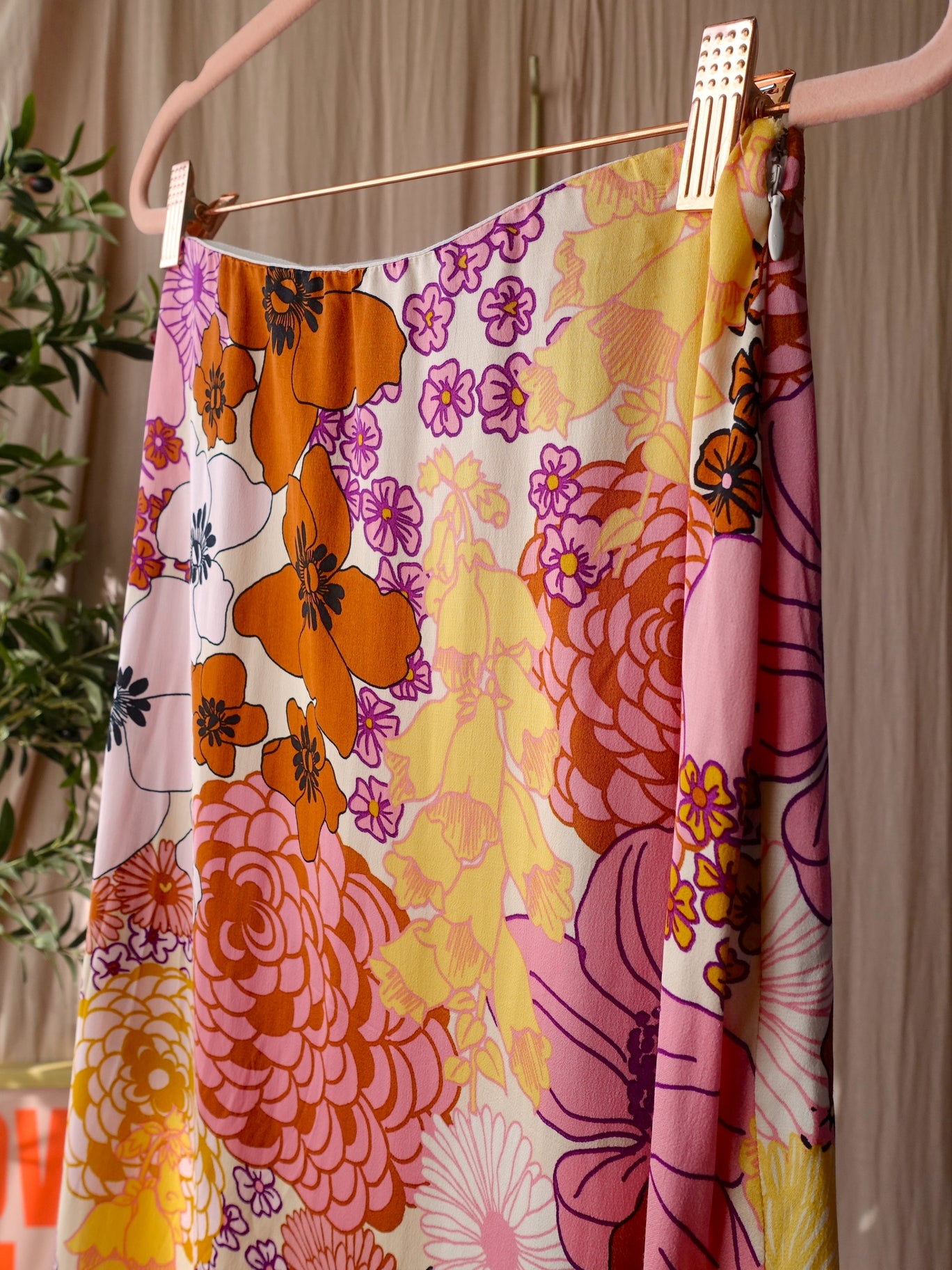 Fabienne Chapot laurie midi rok pastel flowers