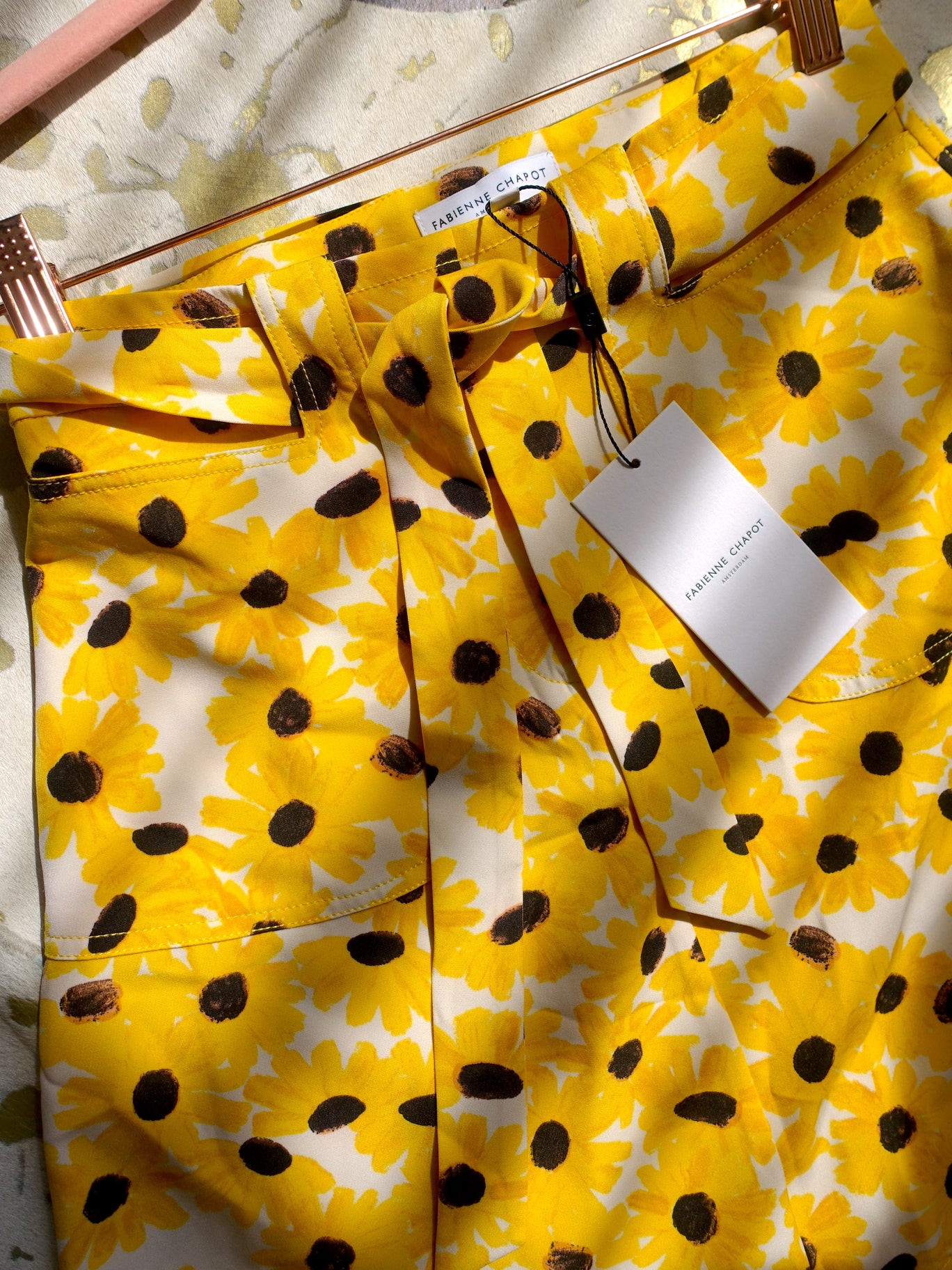 Fabienne Chapot high rise daisy skirt
