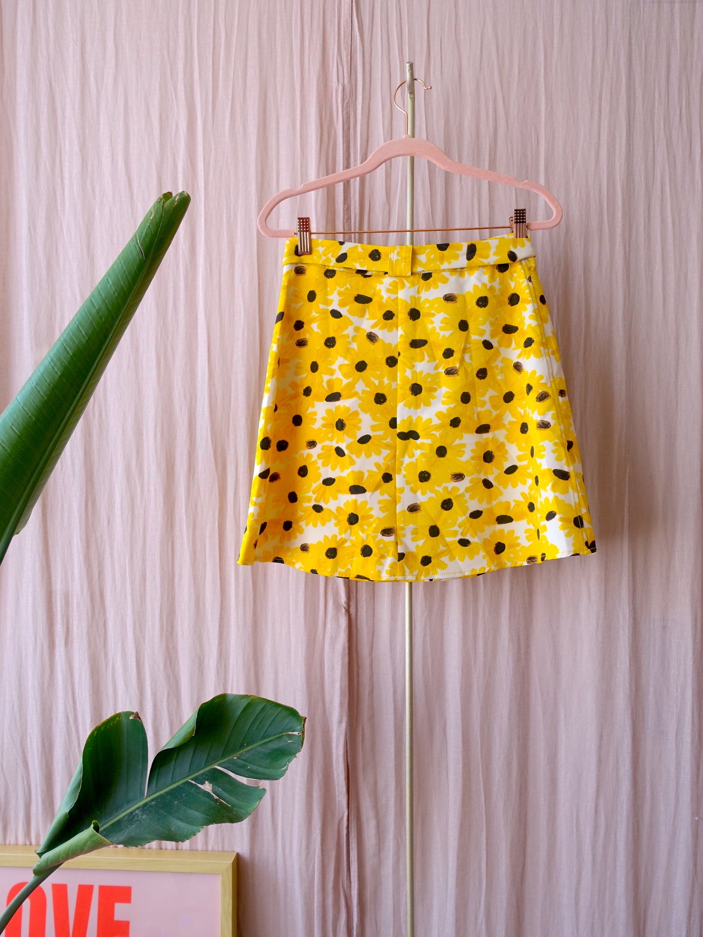 Fabienne Chapot high rise daisy skirt