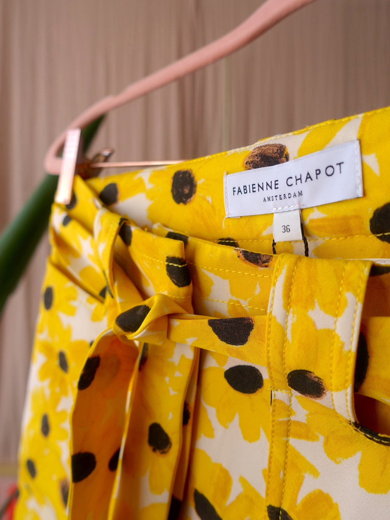Fabienne Chapot high rise daisy skirt