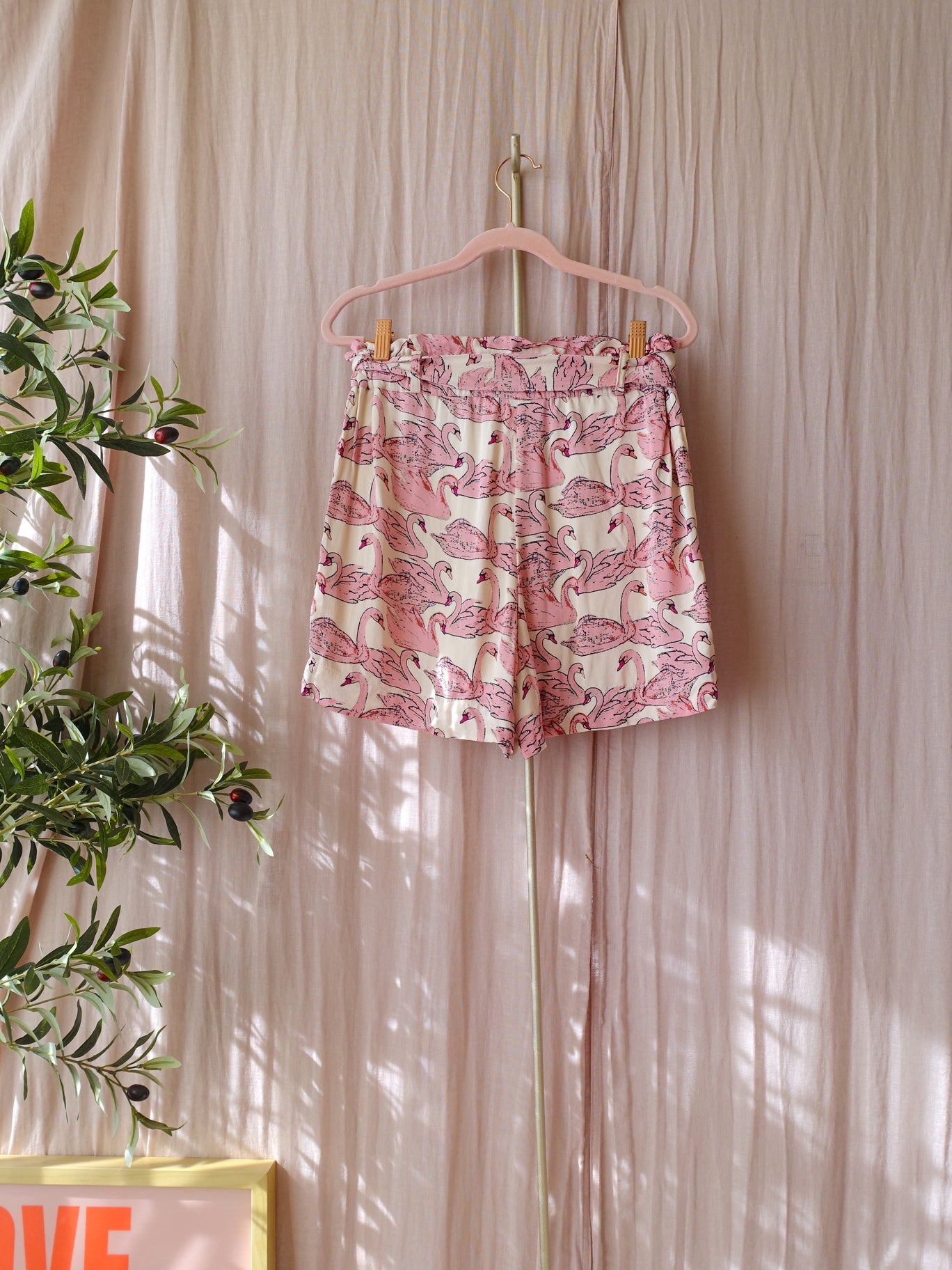 Fabienne Chapot olivia swan sea print shorts