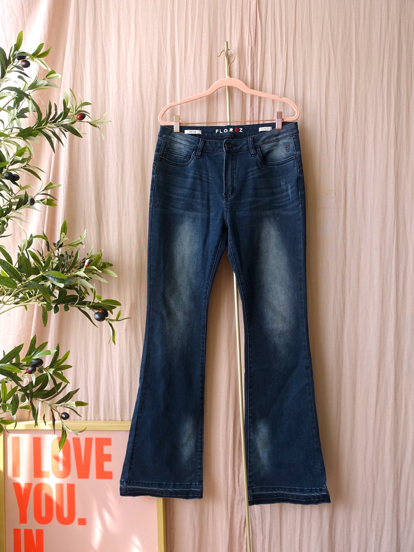 Floréz flare stretch jeans