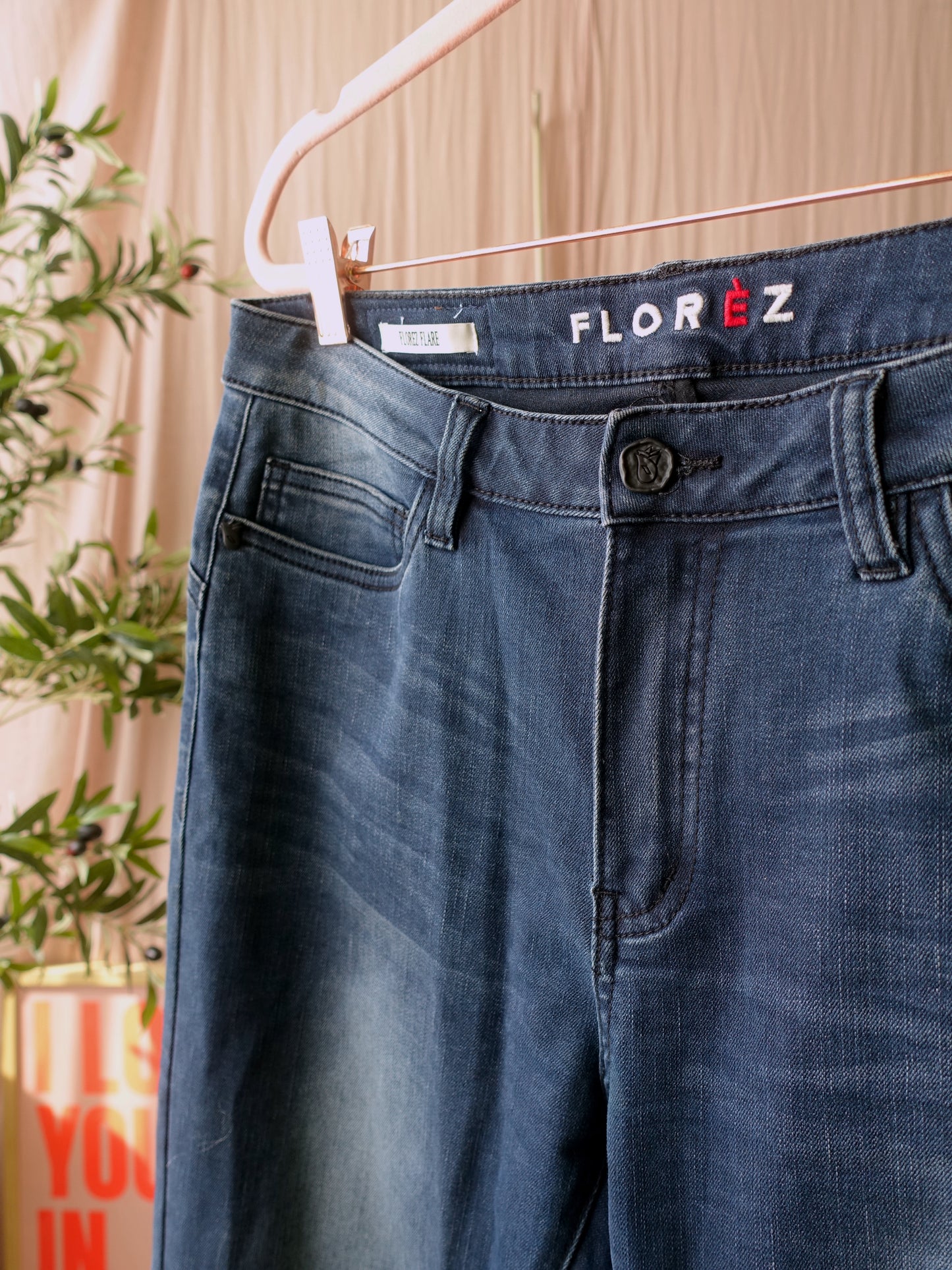 Floréz flare stretch jeans