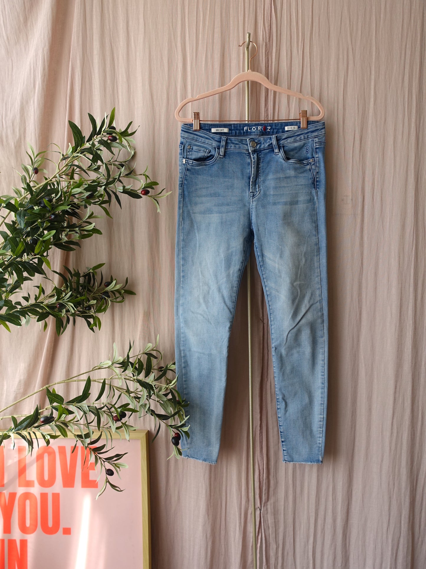 Floréz bobbi slim fit stretch jeans claudy moss