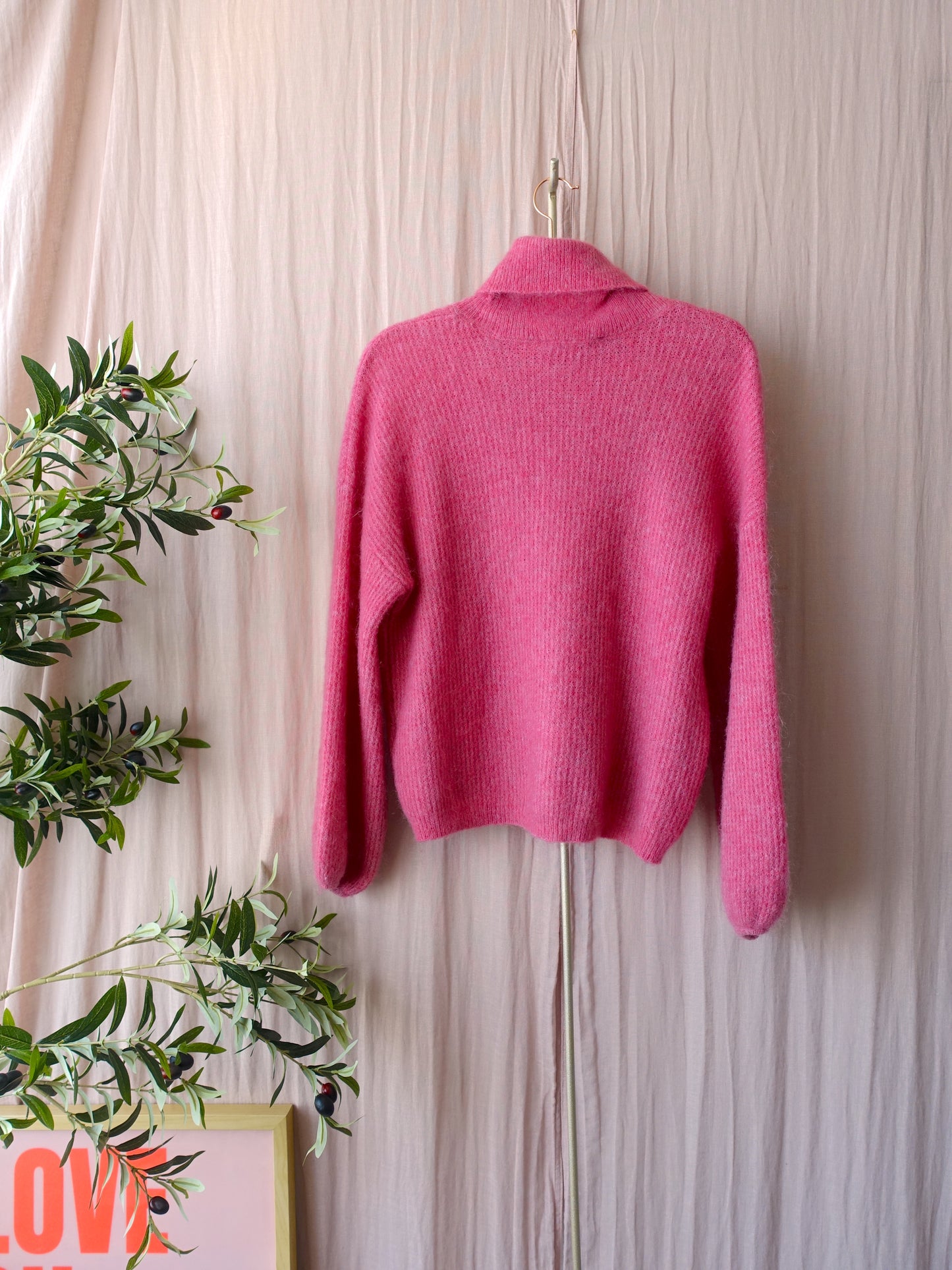 Gestuz mohairmix knit brenda candy pink
