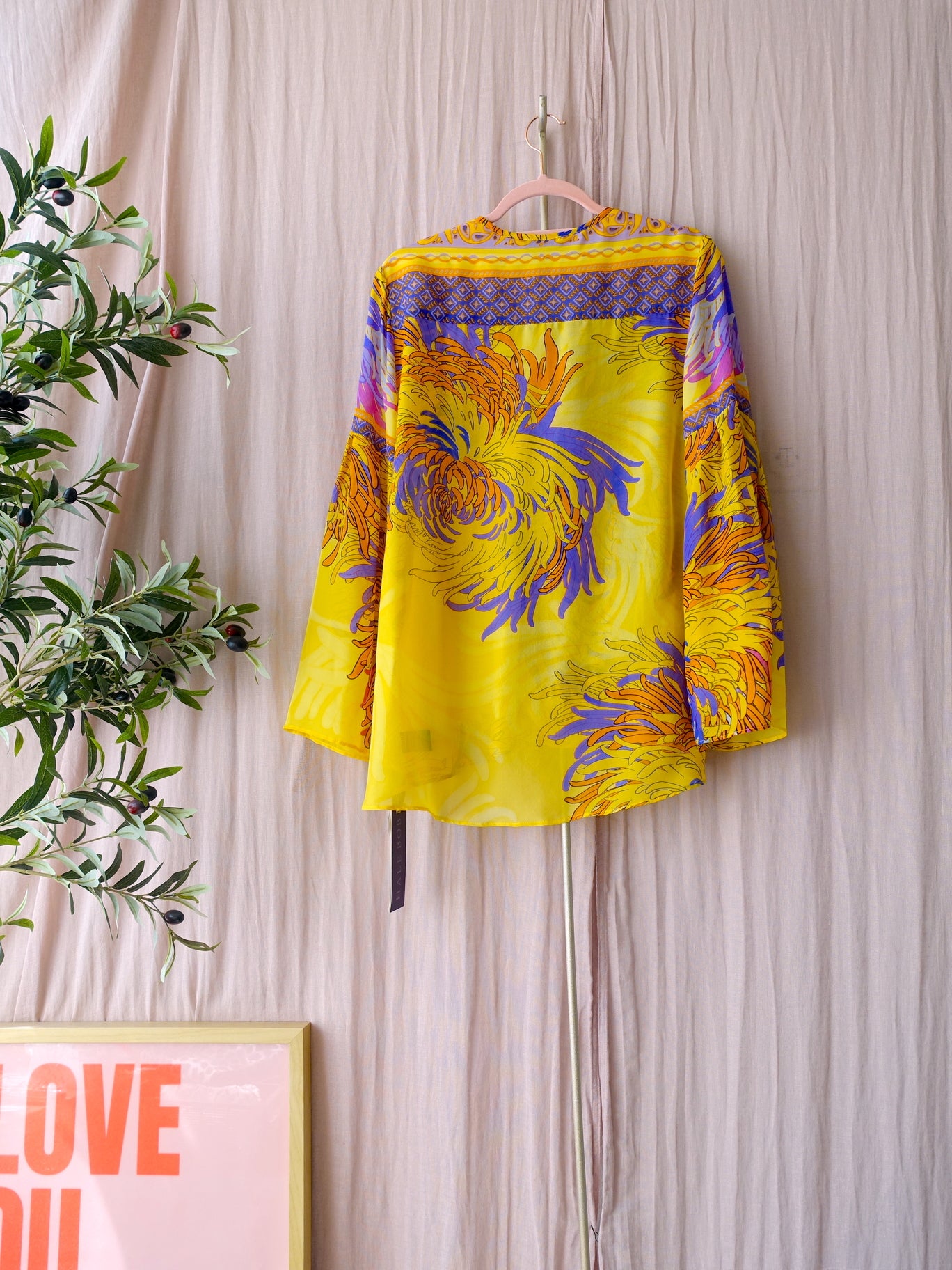 Hale Bob 100% silk summer top