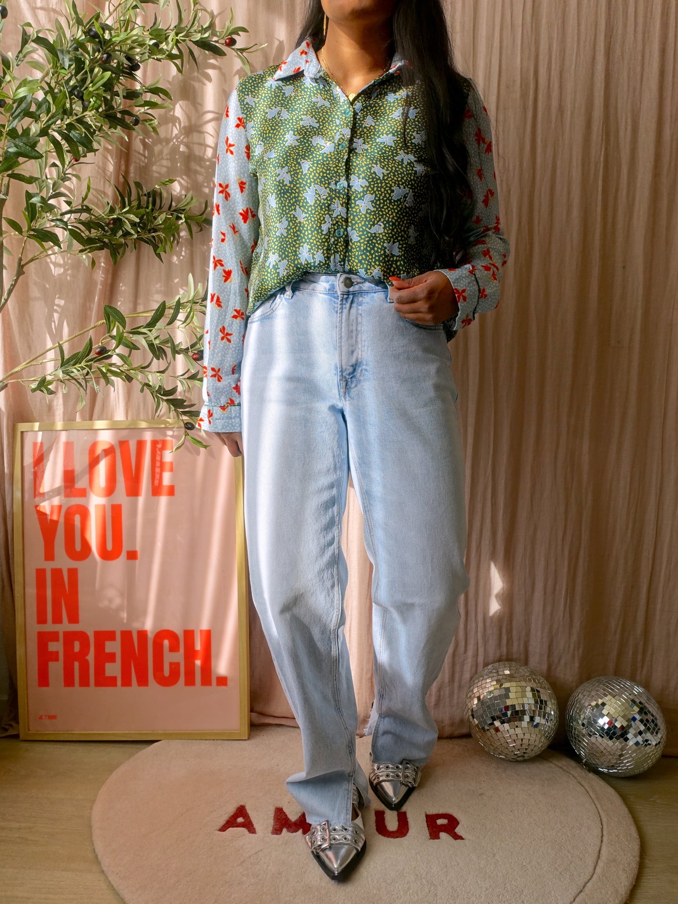 Harper & Yve floral prints blouse