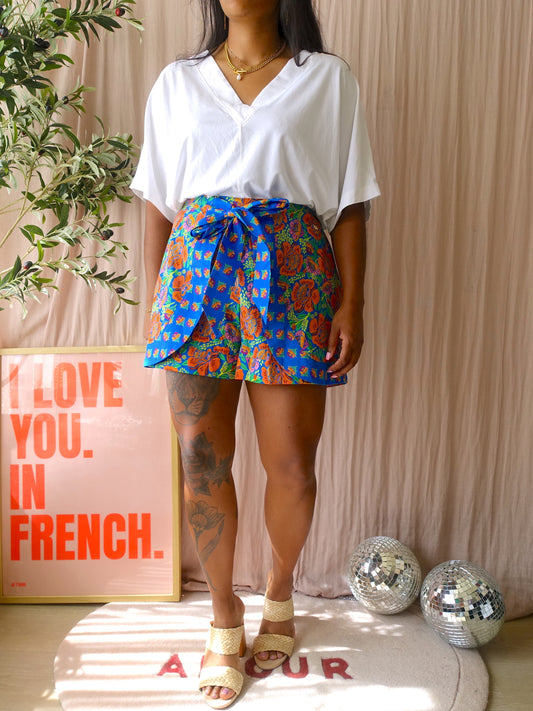 Alpha Studio premium v-neck t-shirt in jersey wit