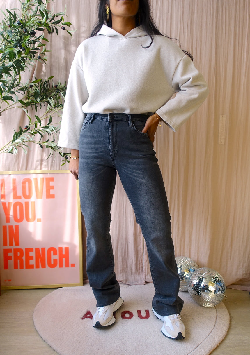 Homage flared jeans jane graphite grey