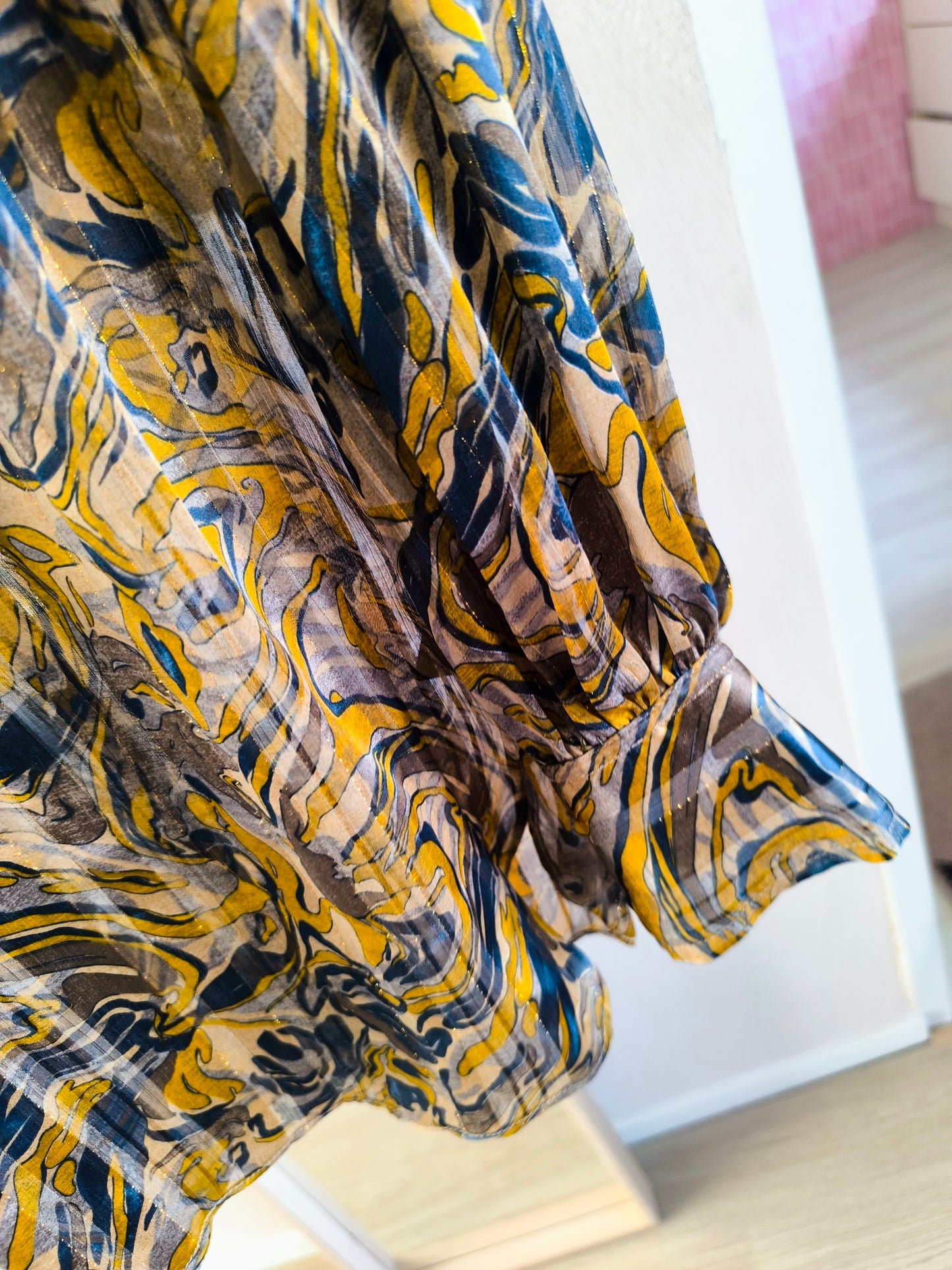 Dante6 Collyn marble lurex blouse