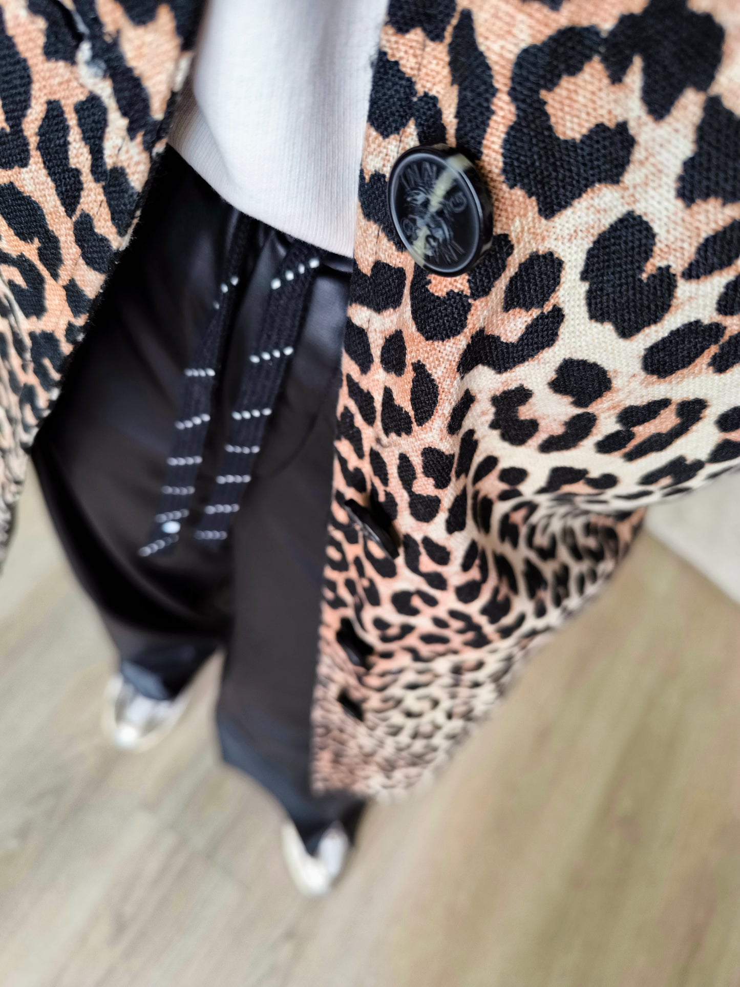 Ganni the perfect leopard coat