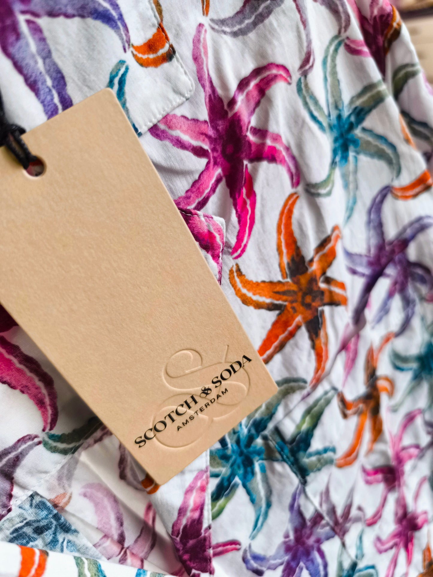 Scotch & Soda beach set starfish (blouse + short)
