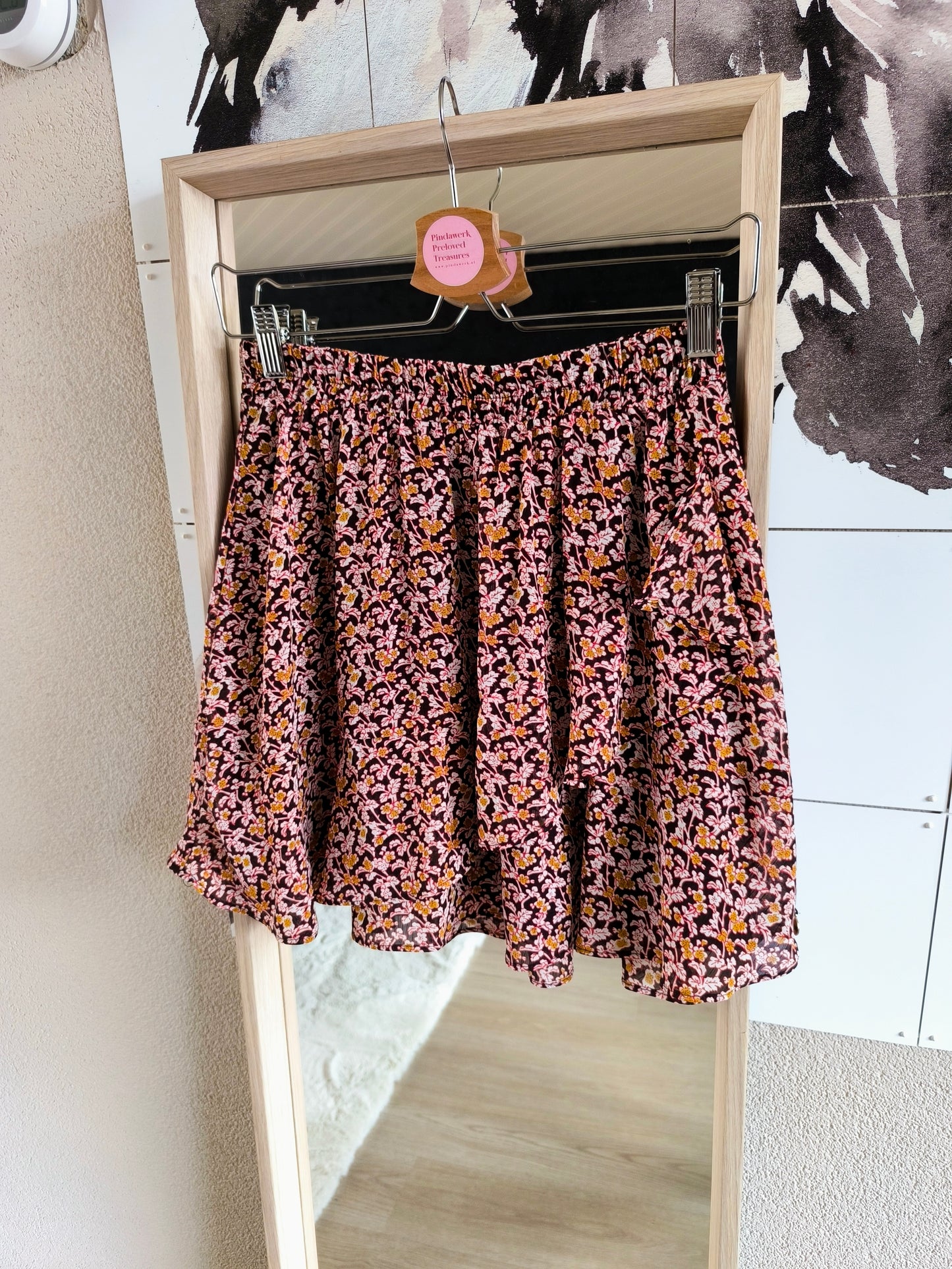Harper & Yve Selena ruffle rok rood