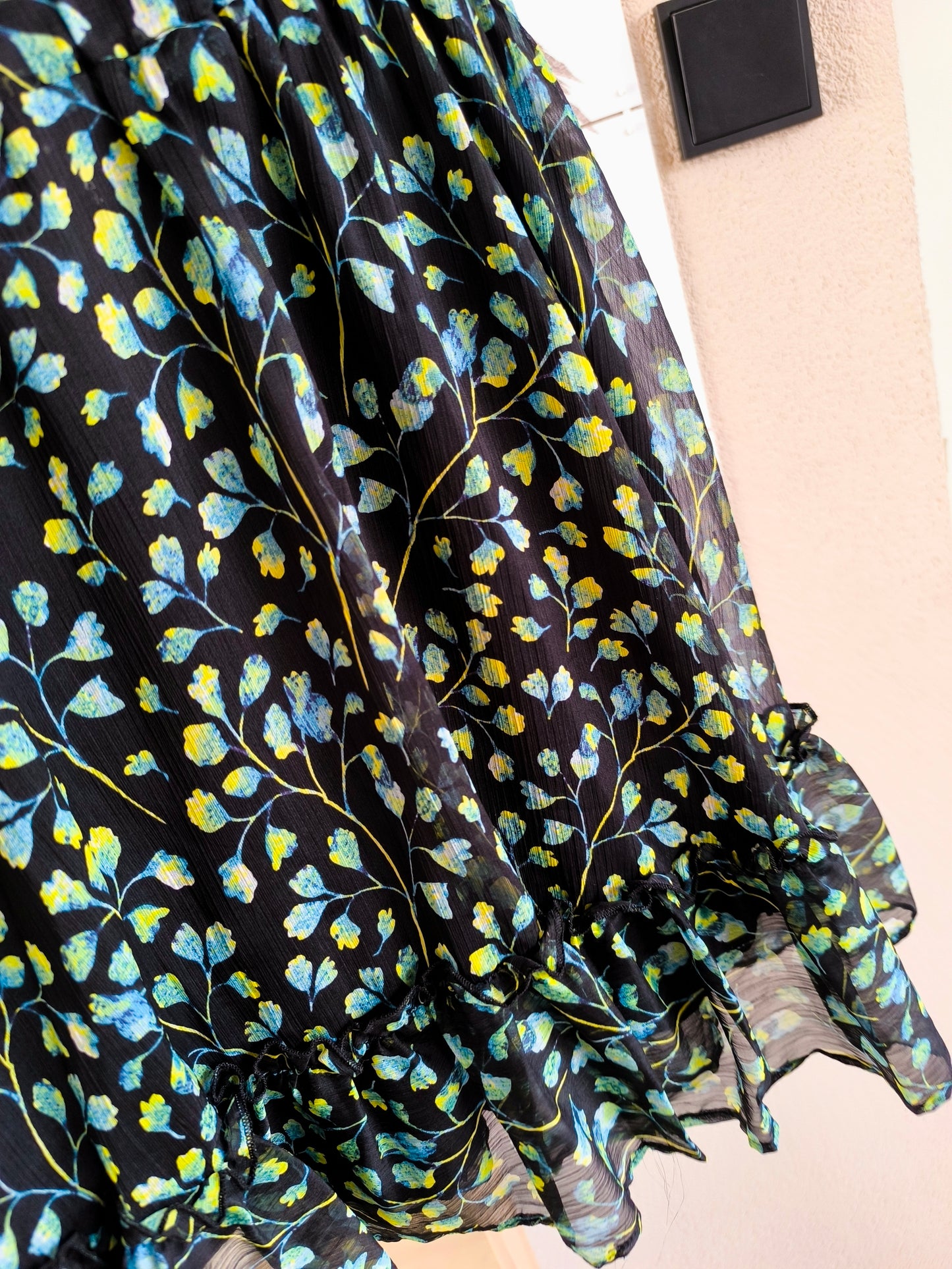 Harper & Yve Lauren green flower rok