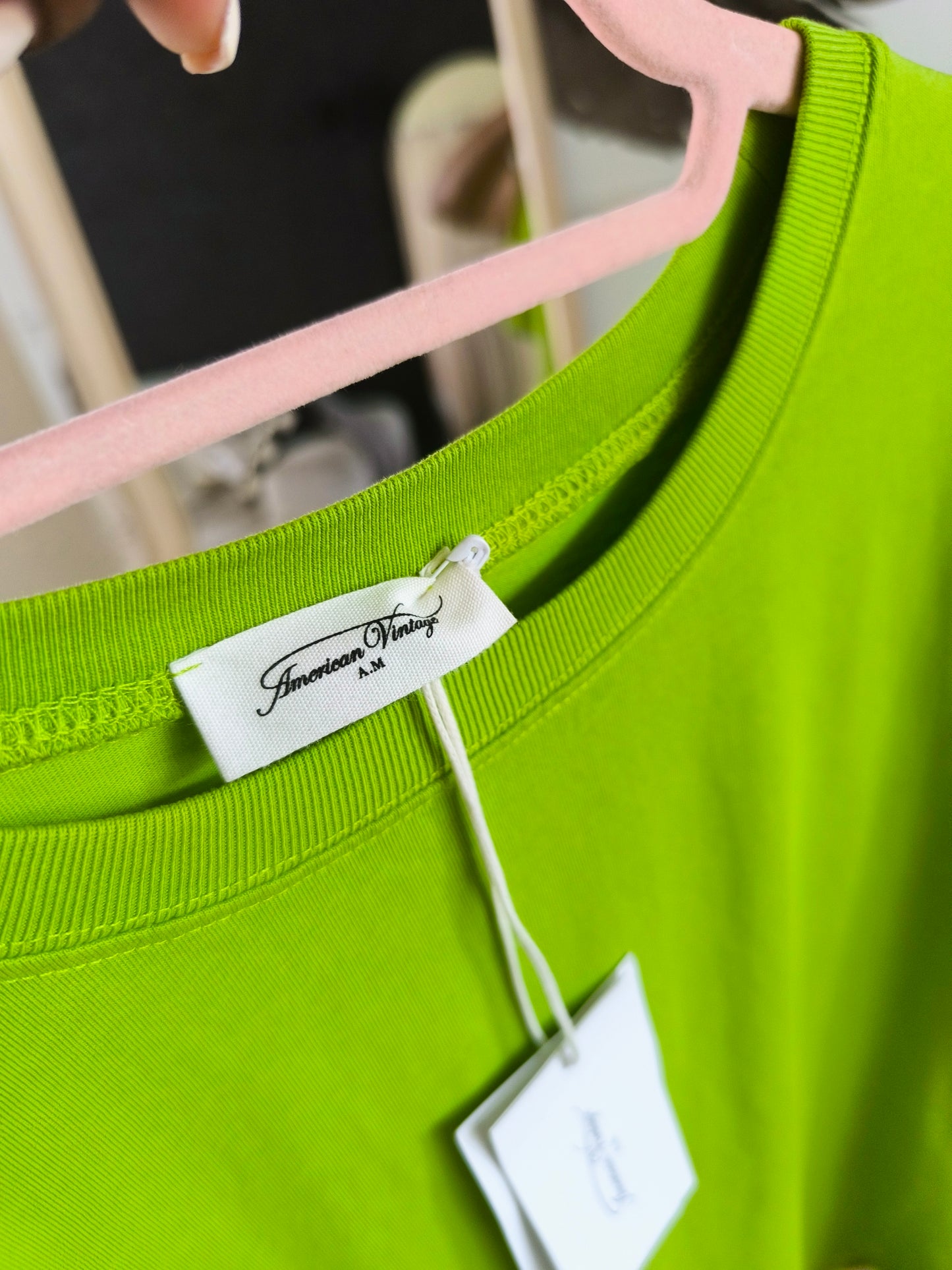 Amerian Vintage fizvalley tee groen