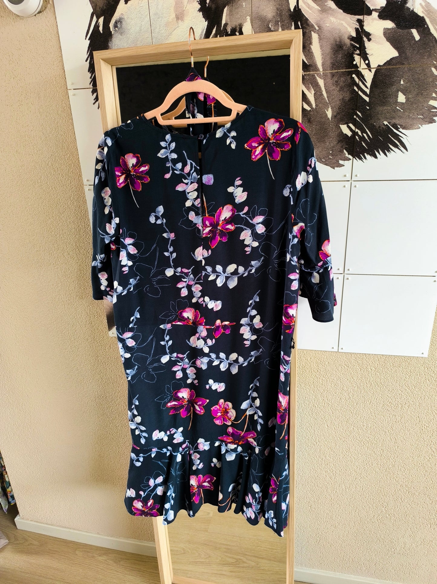 Sissy-Boy Jess jurk floral navy