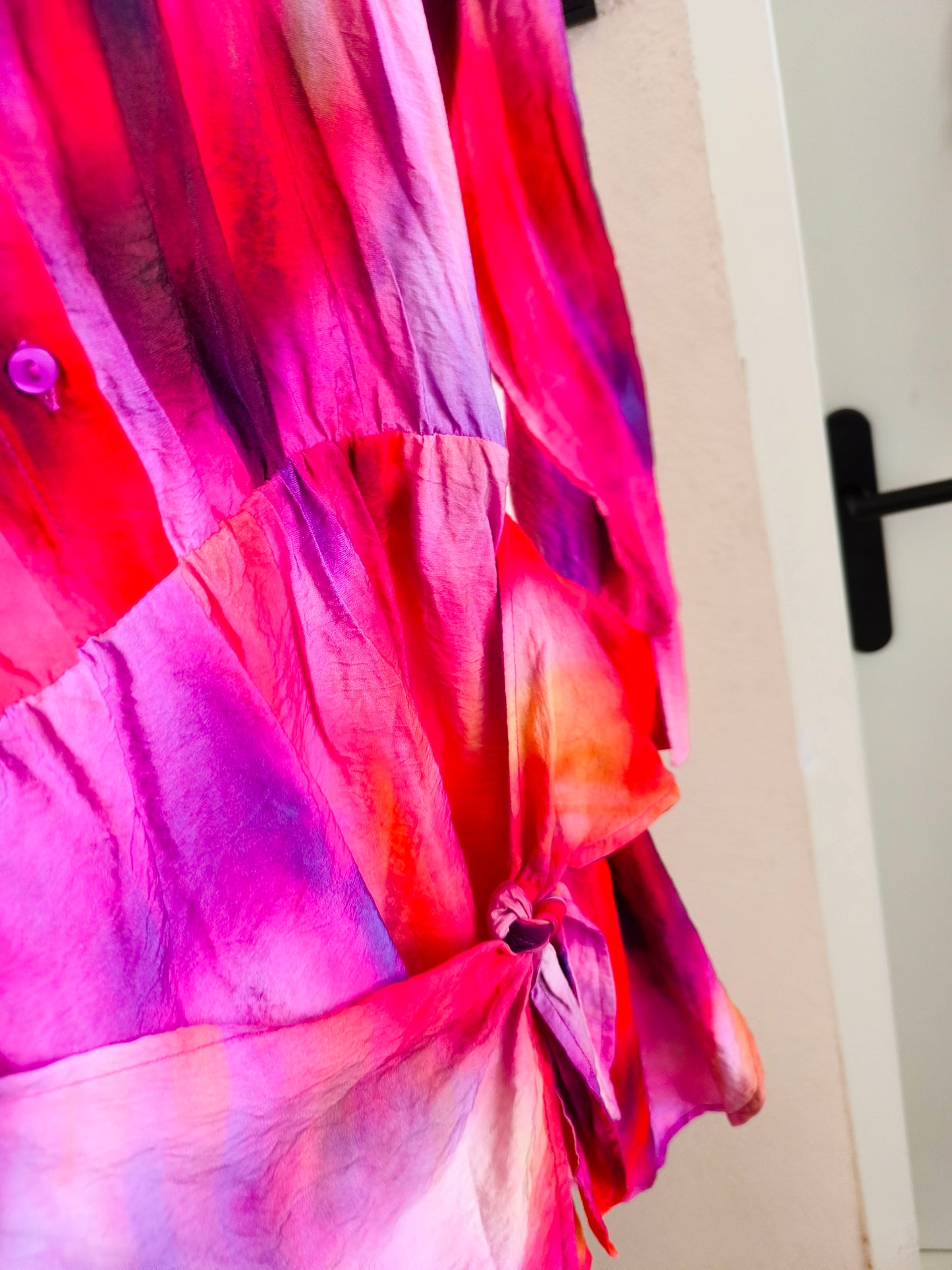 Shoeby la tie dye dress marble print