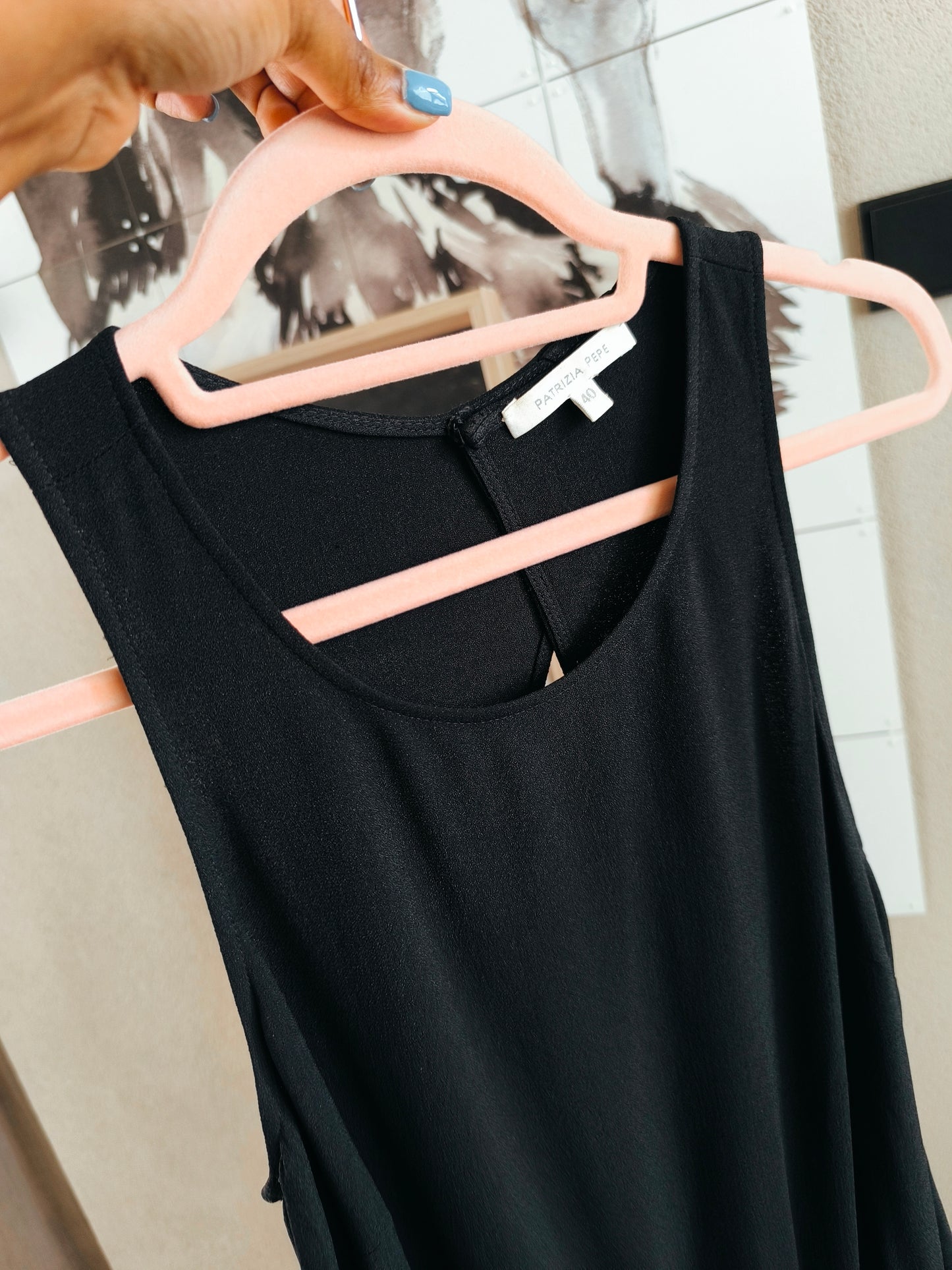 Patrizia Pepe the perfect jumpsuit zwart