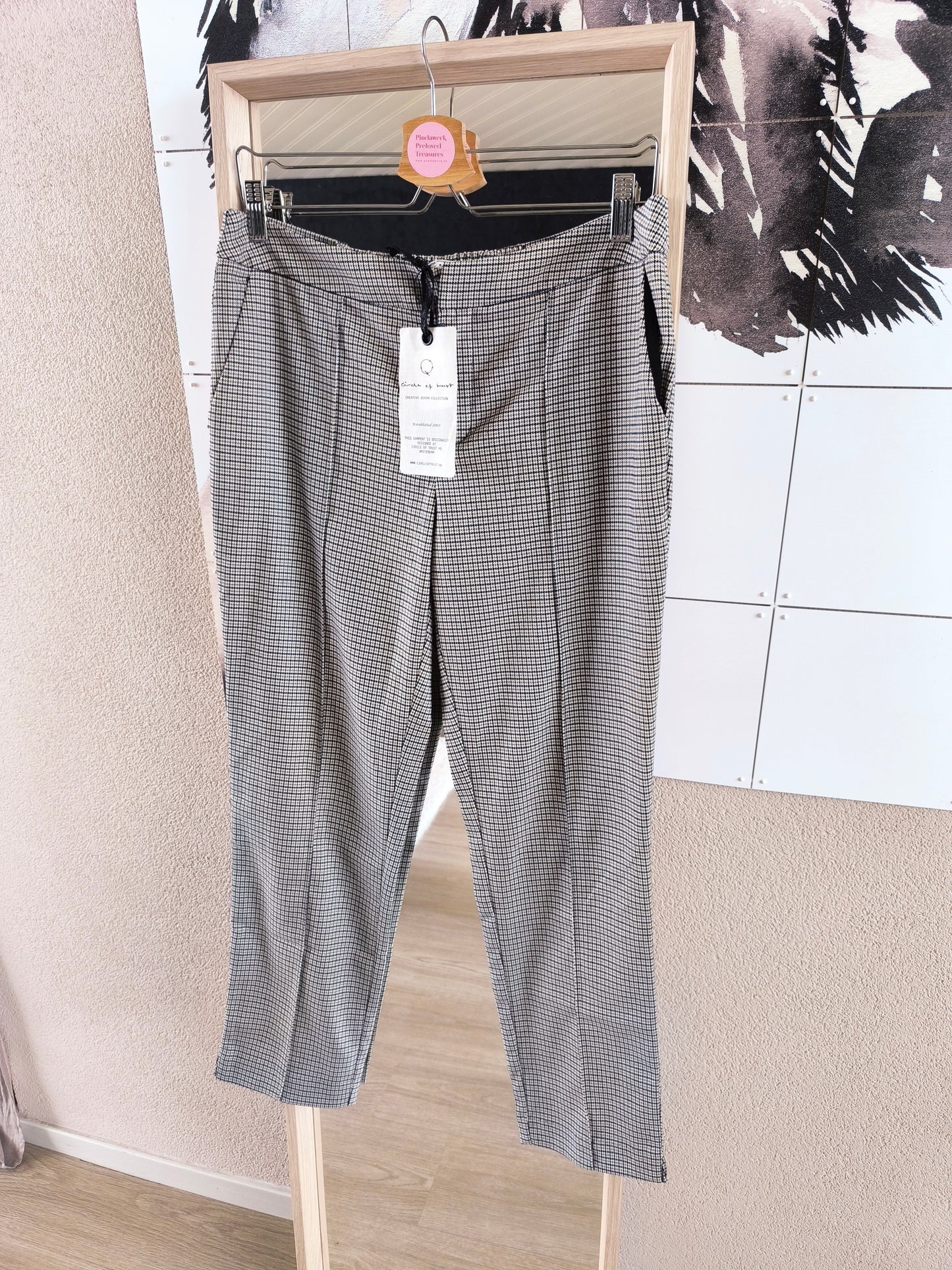 Circle Of Trust Arly pied de poule cropped pants