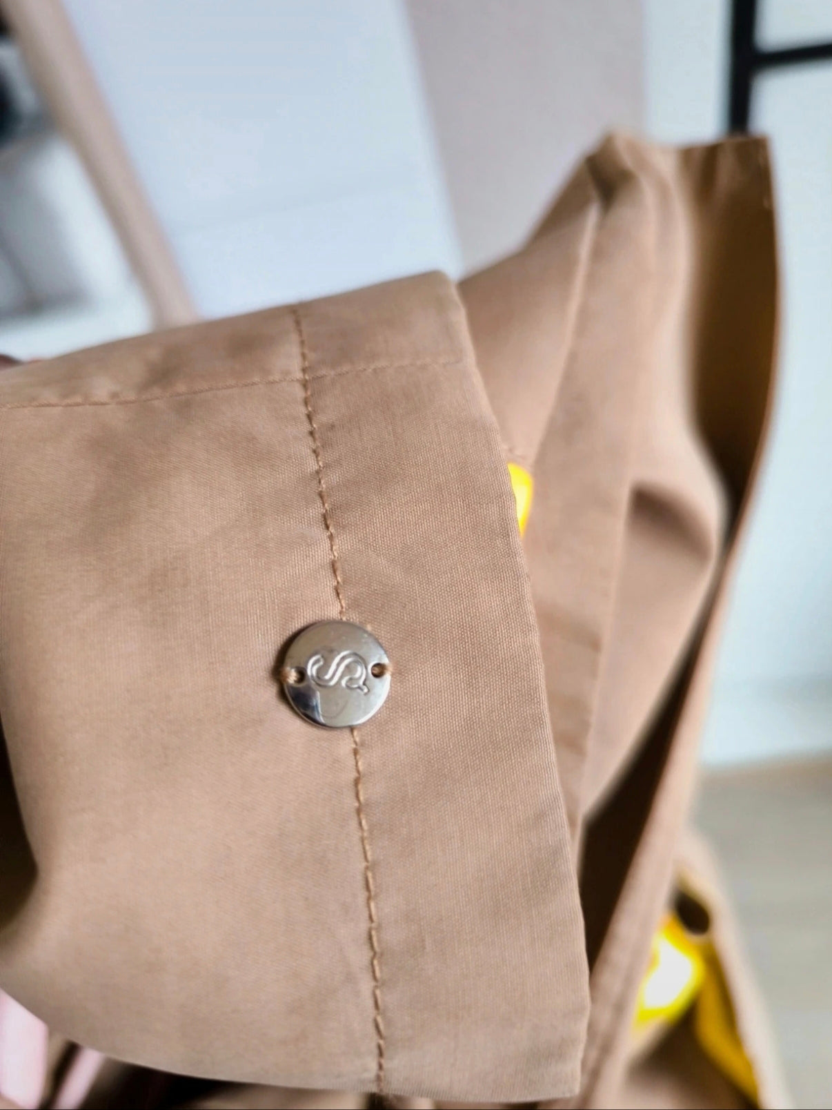 Steps the camel trenchcoat