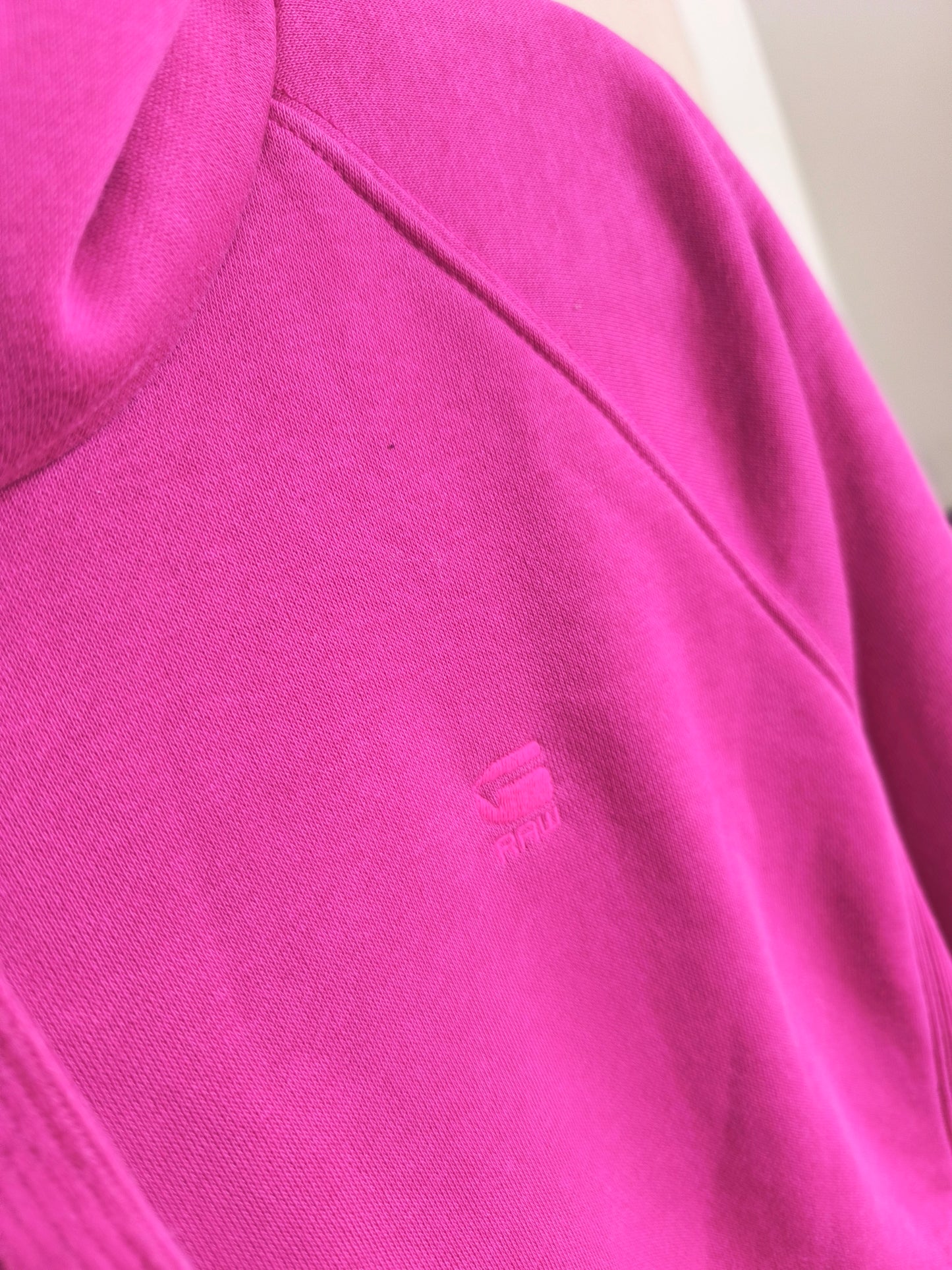 G-STAR Premium Core hoodie 2.0 fuchsia