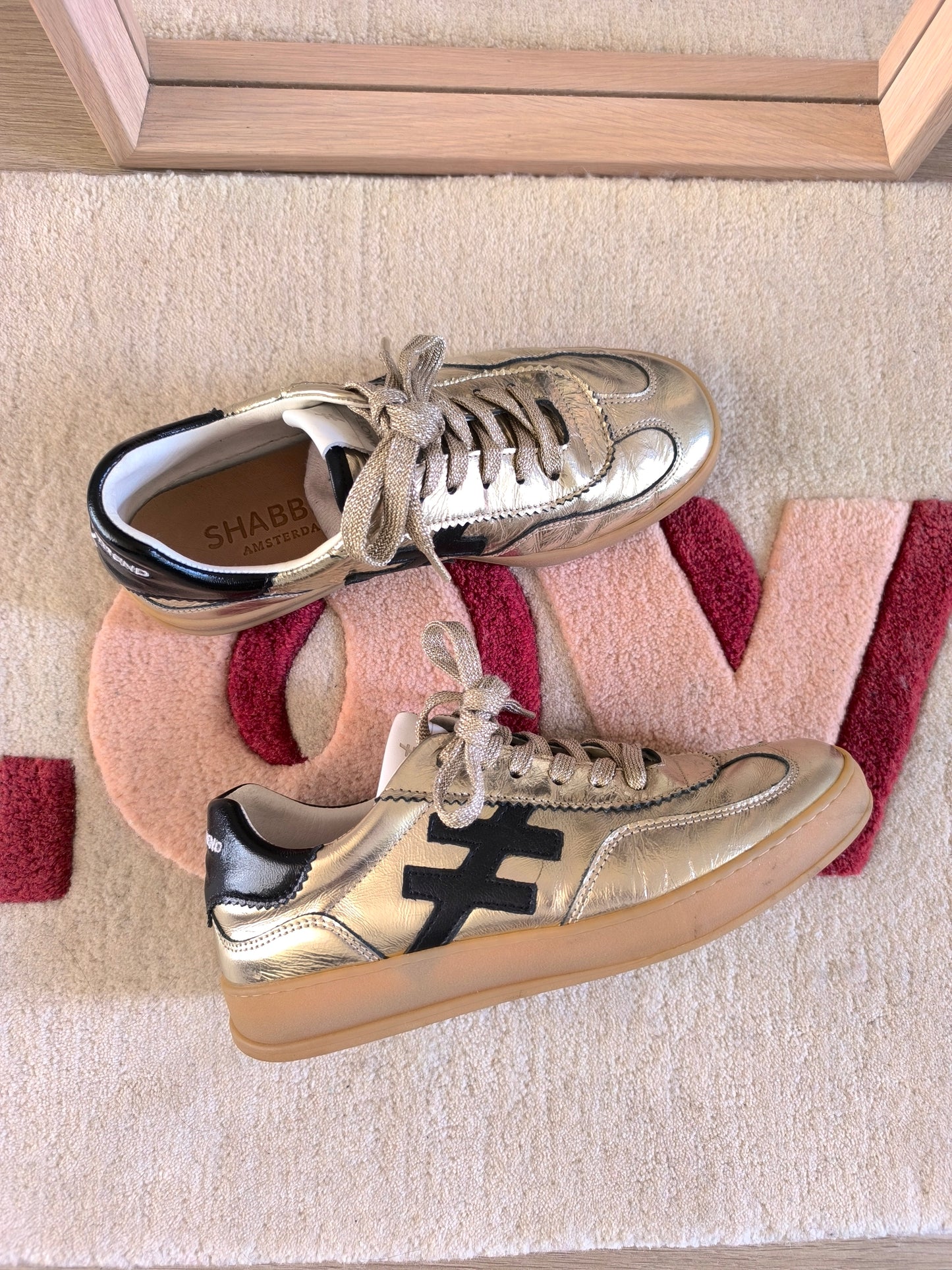 Another Trend Iconic sneakers goud