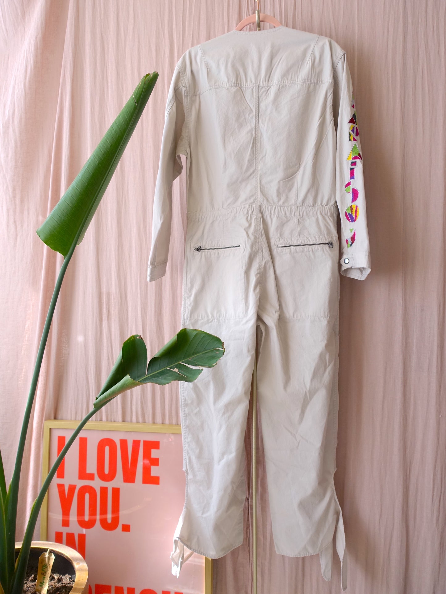 Isabel Marant embroiderd cotton jumpsuit gigi