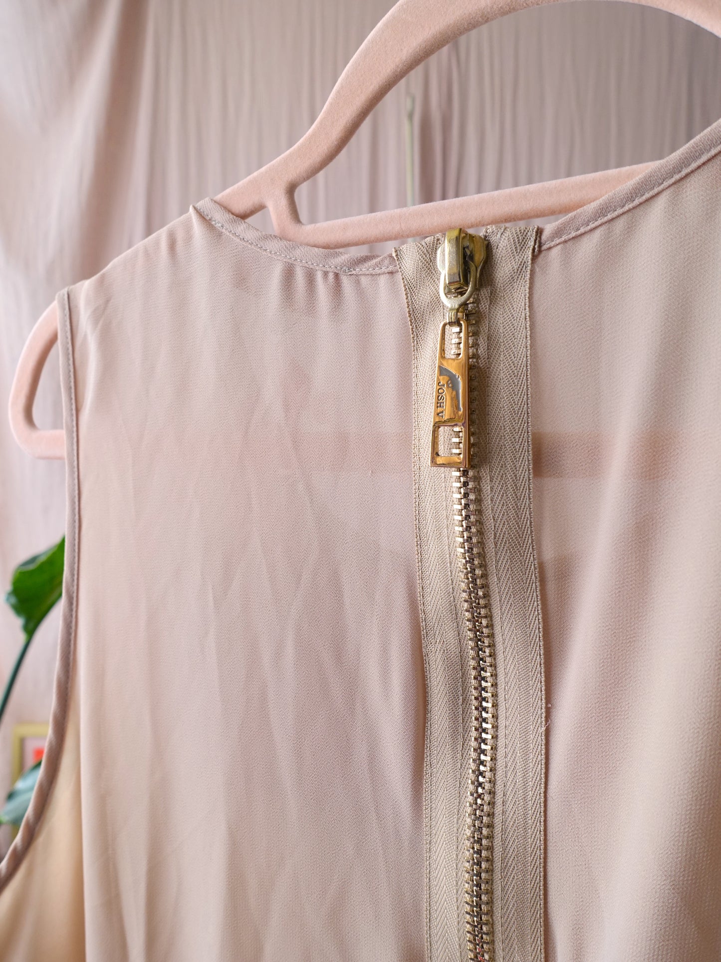 Josh V Kristen jumpsuit mesh sand
