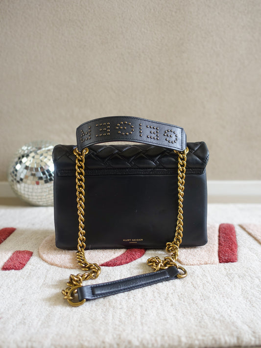 Kurt Geiger Kensington exclusive leather bag black