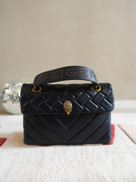 Kurt Geiger Kensington exclusive leather bag black