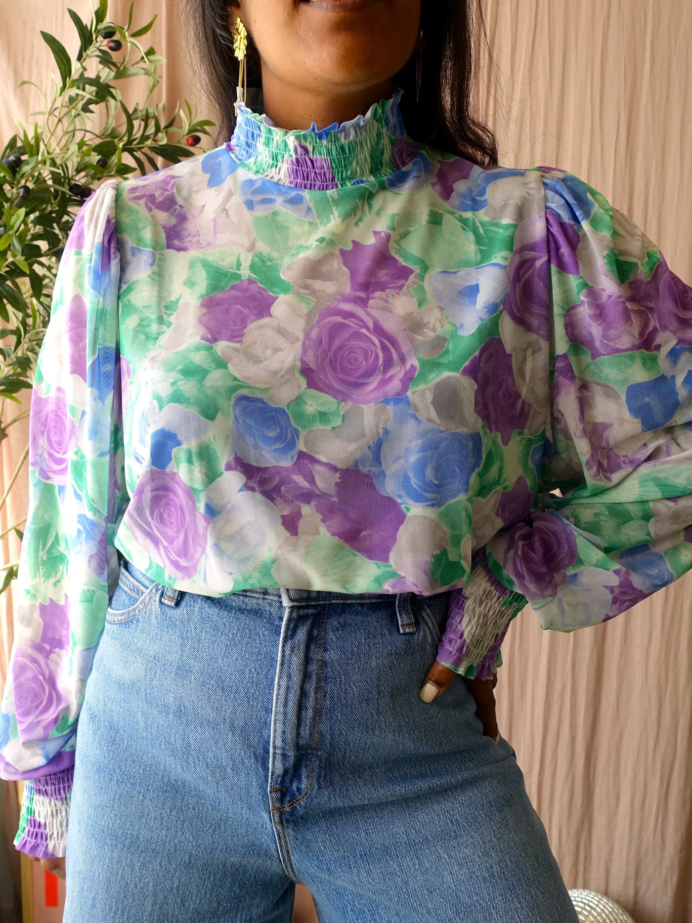 Eksept by Shoeby Karly mesh top