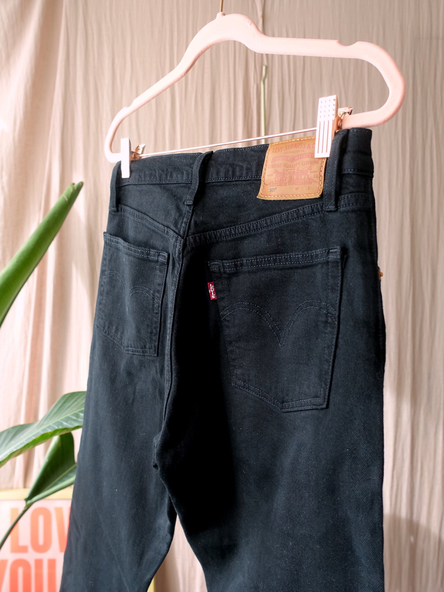 Levi's 501 original zwart