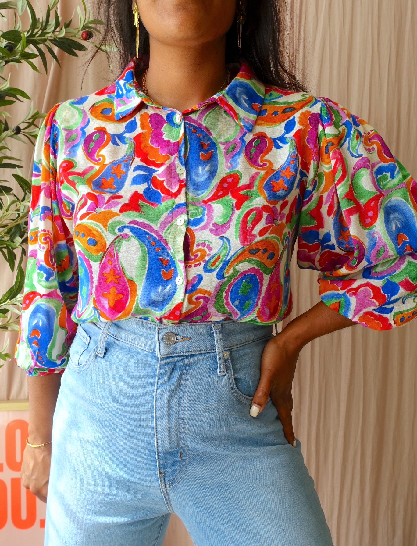 Juffrouw Jansen happy colour blouse Bilboa