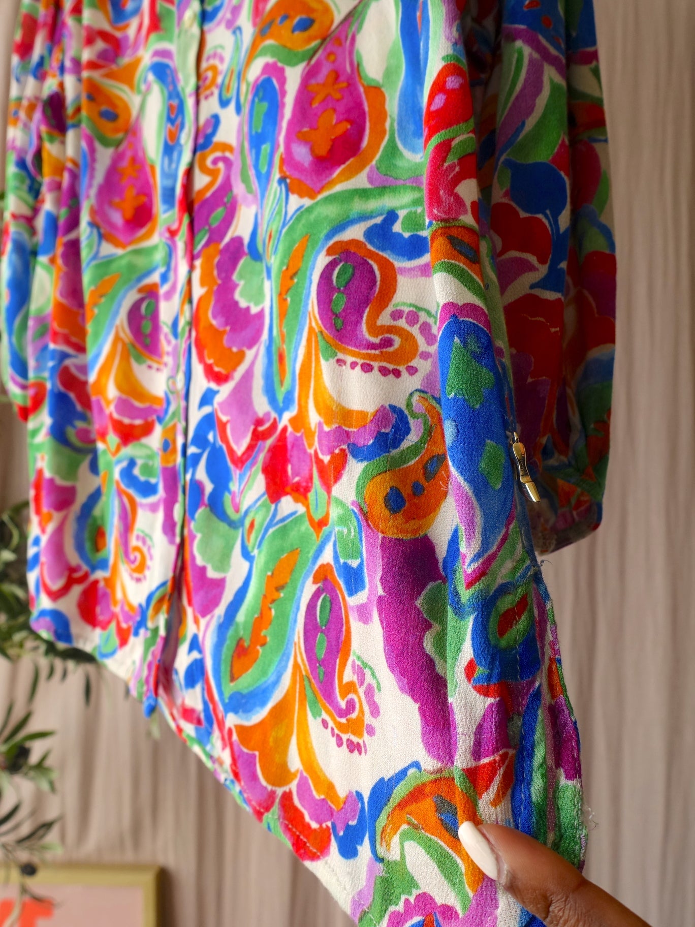 Juffrouw Jansen happy colour blouse Bilboa