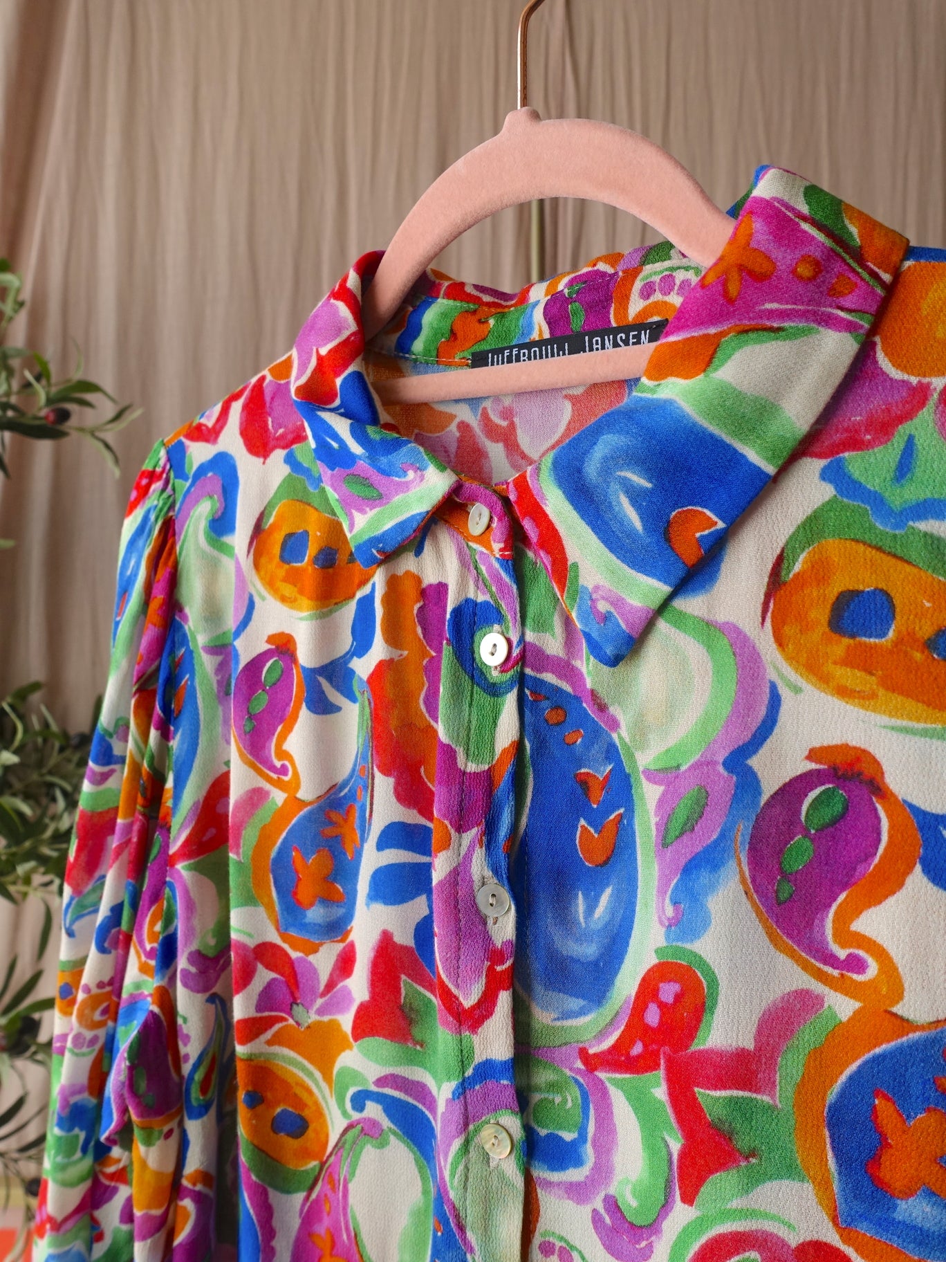 Juffrouw Jansen happy colour blouse Bilboa