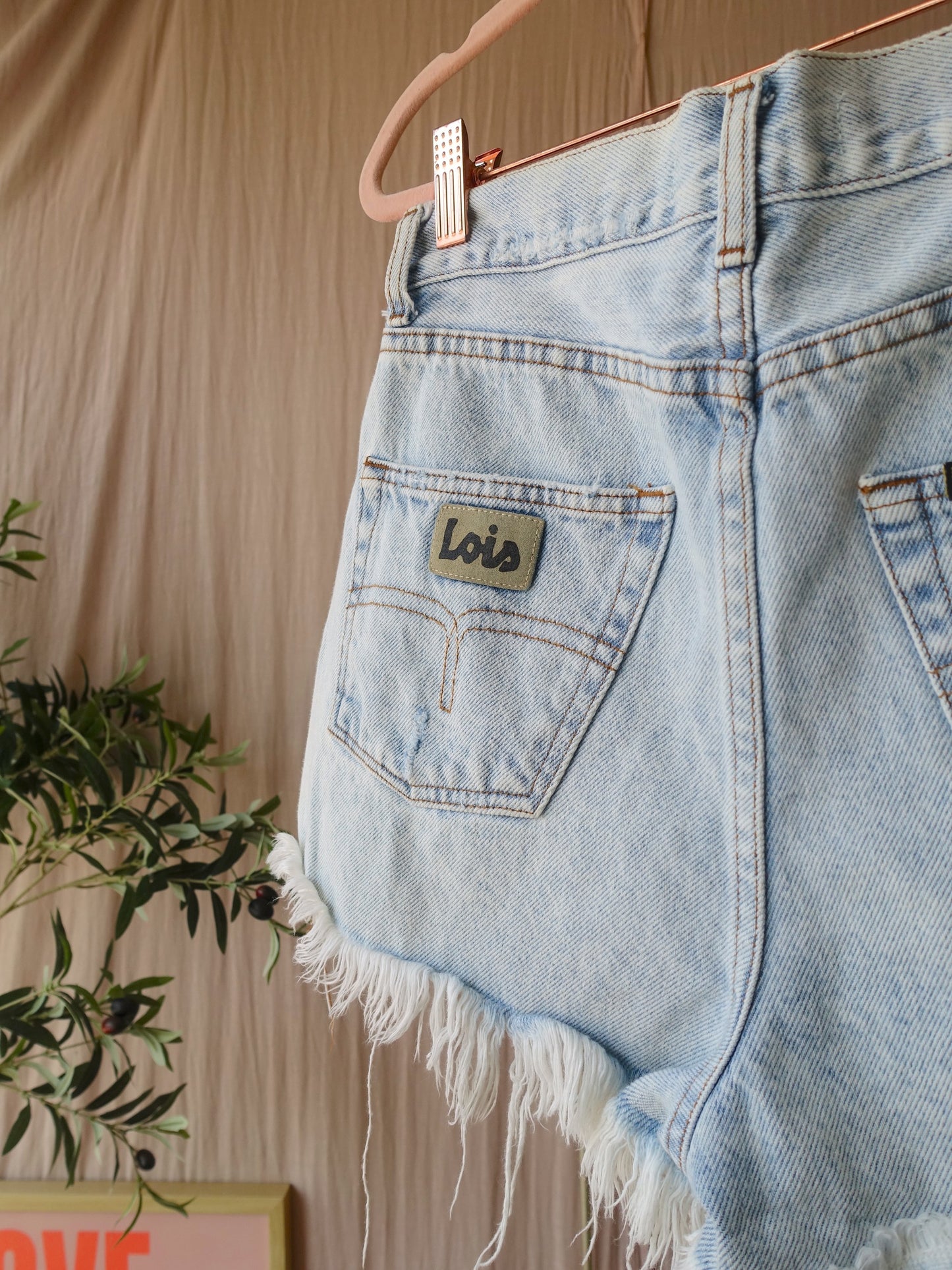 Lois sandra premium denim high waist shorts