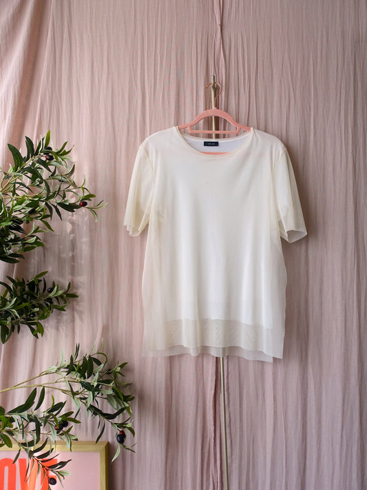 Avelon by FRENKEN oversized tule tee