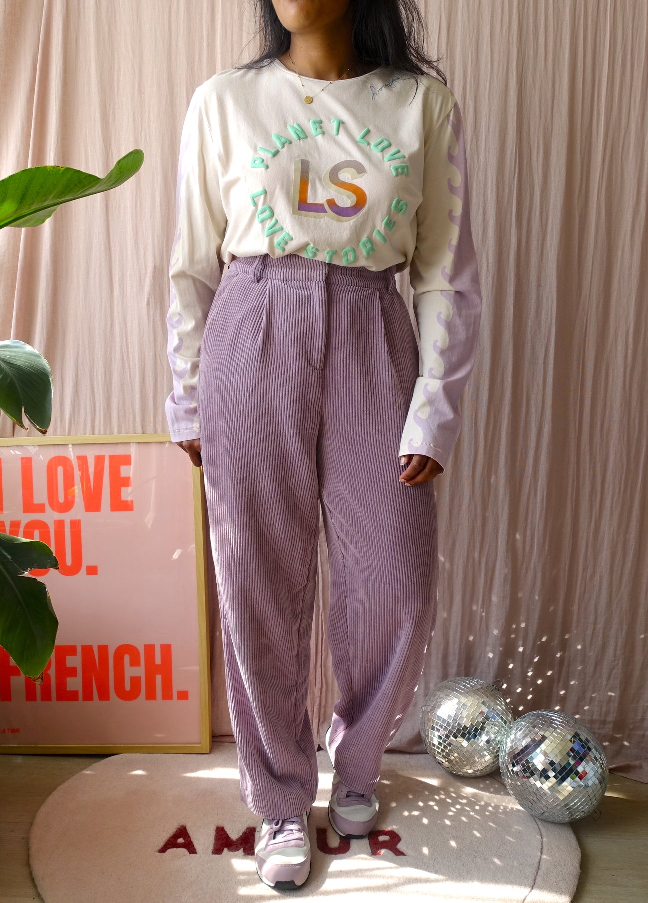 Love Stories relaxed fit lizzy top