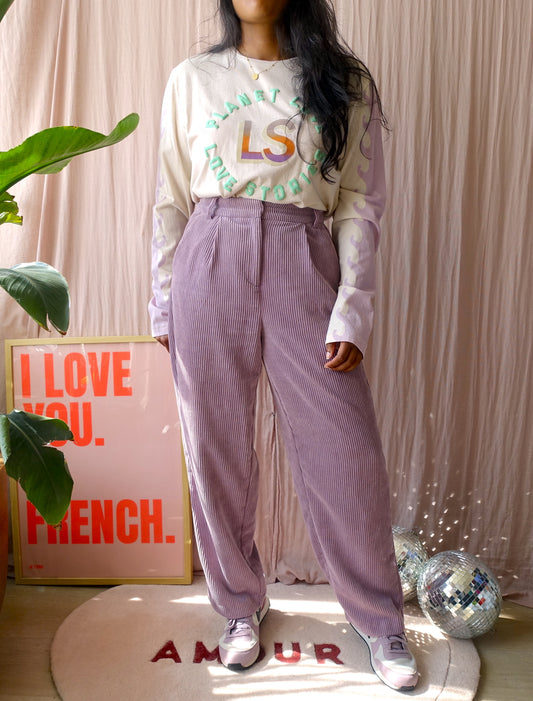 MSCH Copenhagen Hadley Jeppi pants lila