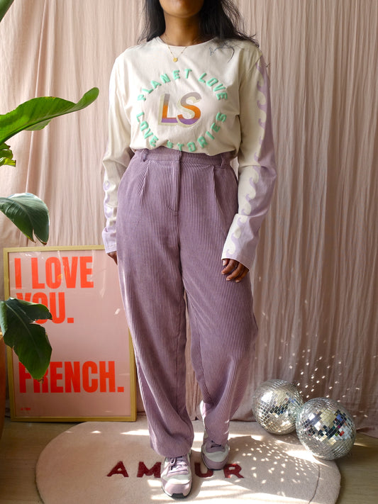 MSCH Copenhagen Hadley Jeppi pants lila