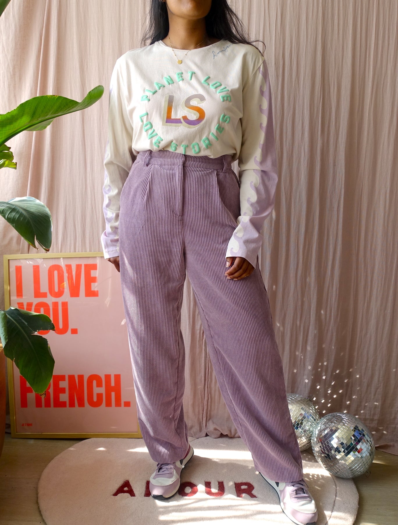 Love Stories relaxed fit lizzy top
