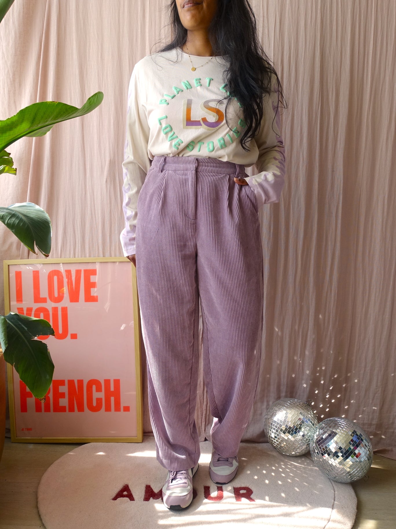 Love Stories relaxed fit lizzy top