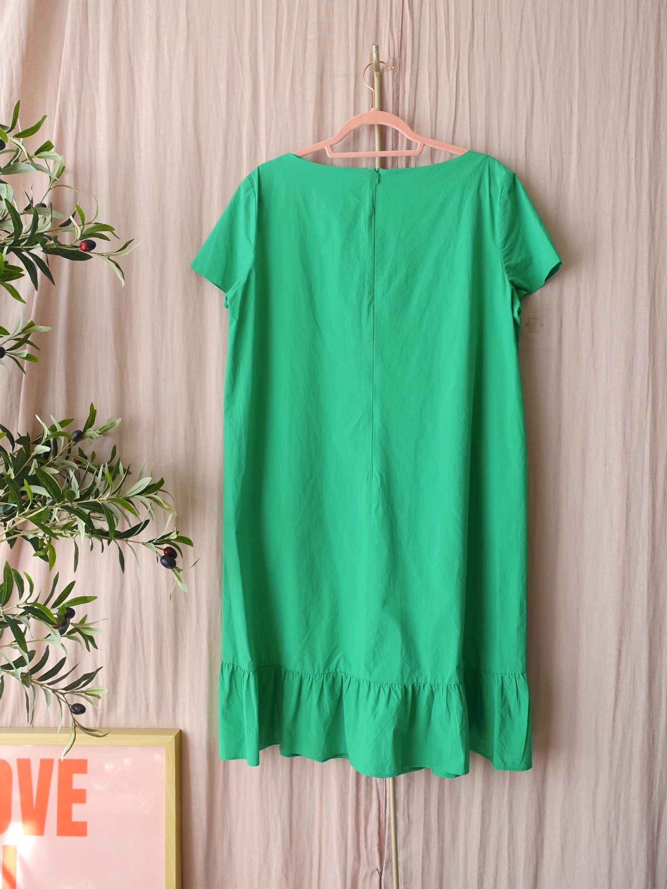 Luisa Cerano popeline cotton jurk jelly bean
