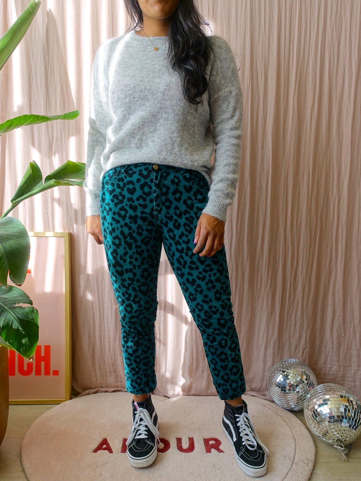 MSCH mohairmix knit light grey