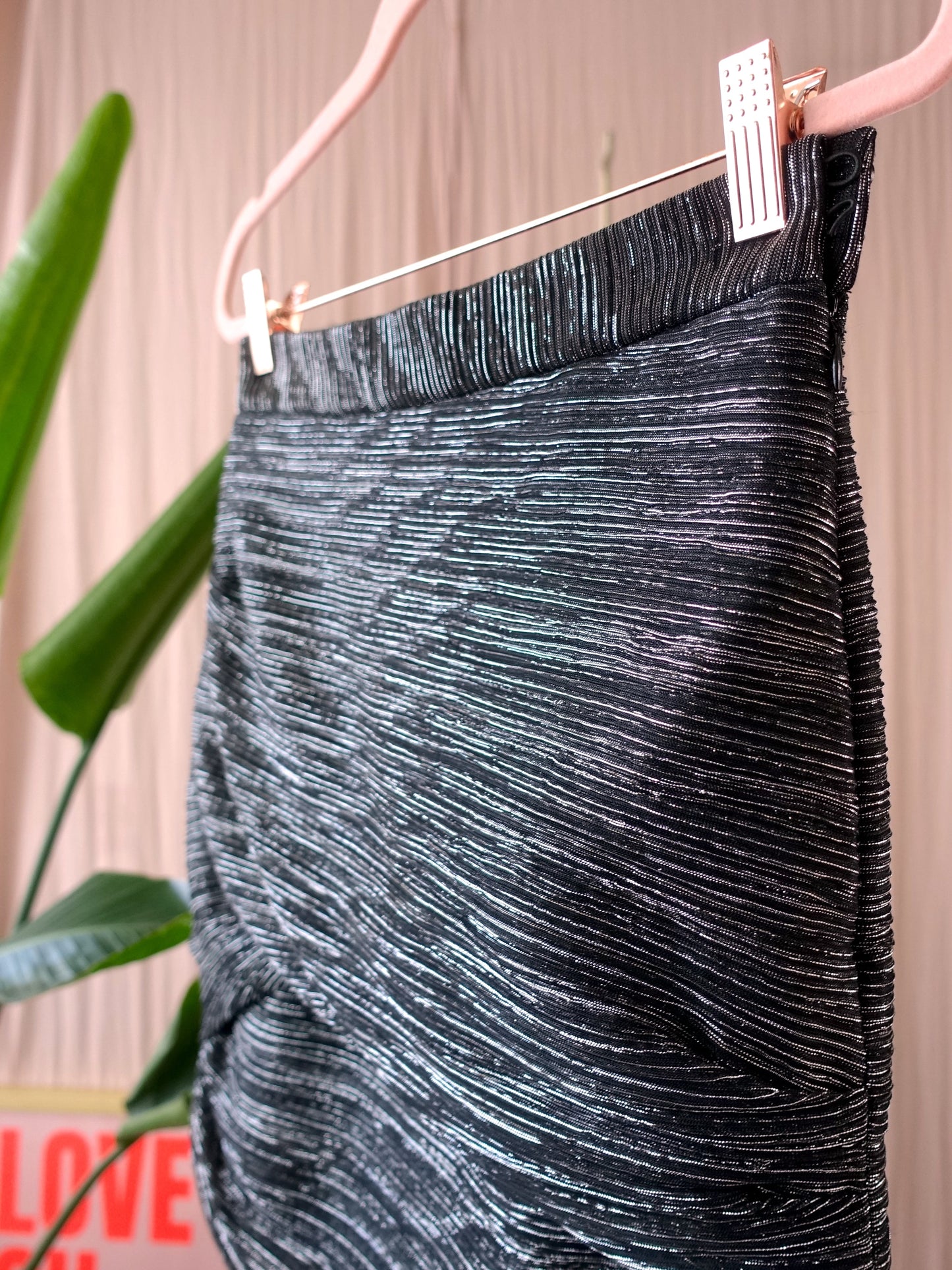 Maje Paris janaud lurex skirt