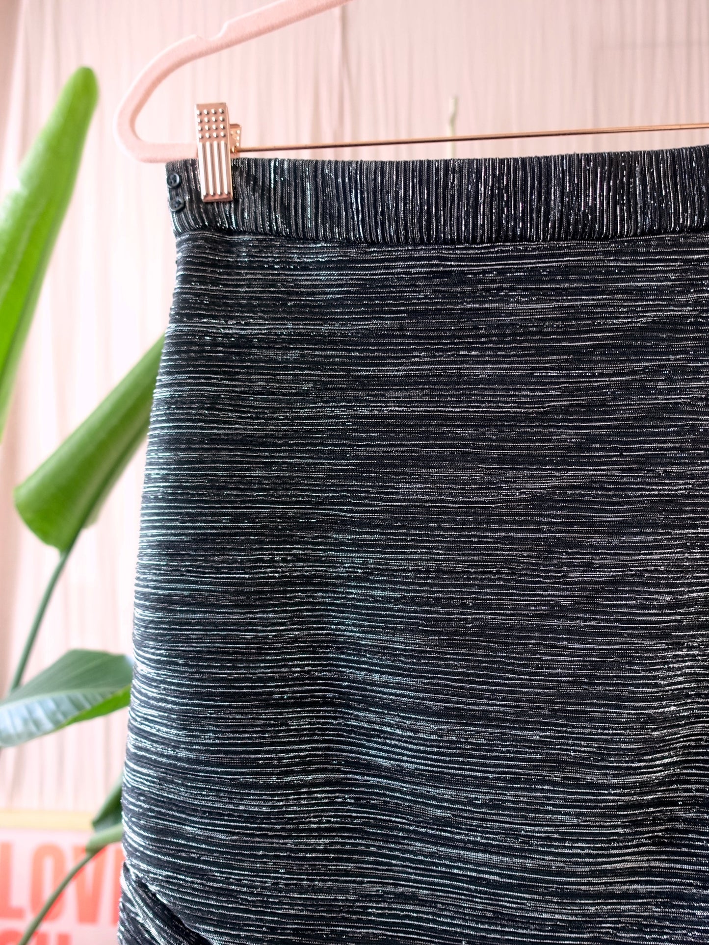 Maje Paris janaud lurex skirt