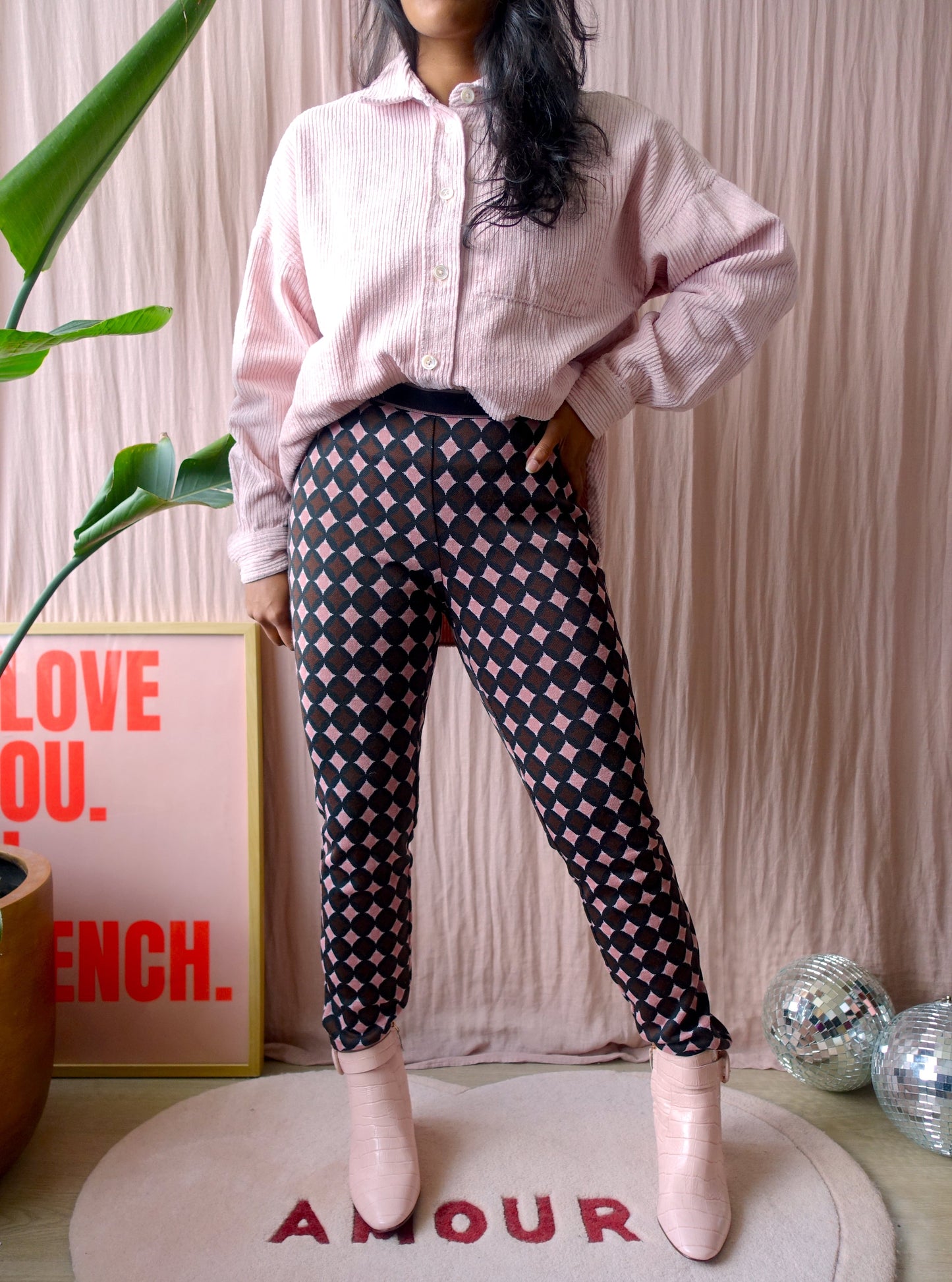 Maliparmi knitted high rise skinny